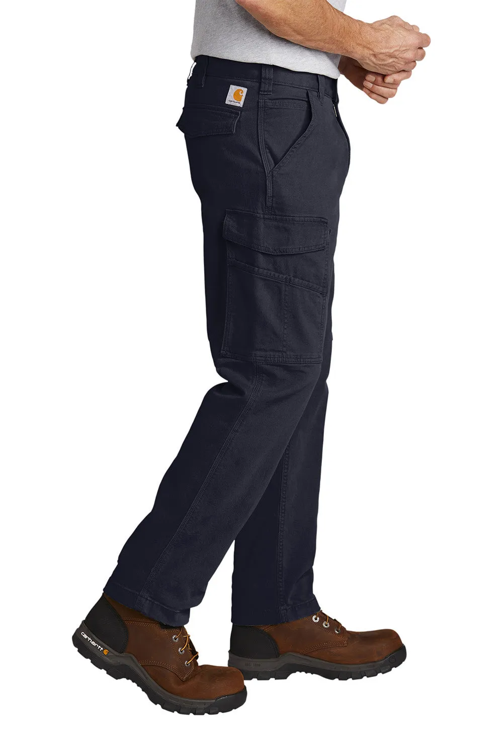 Carhartt Herren Rugged Flex Rigby Cargo-Hose mit Taschen - Marineblau