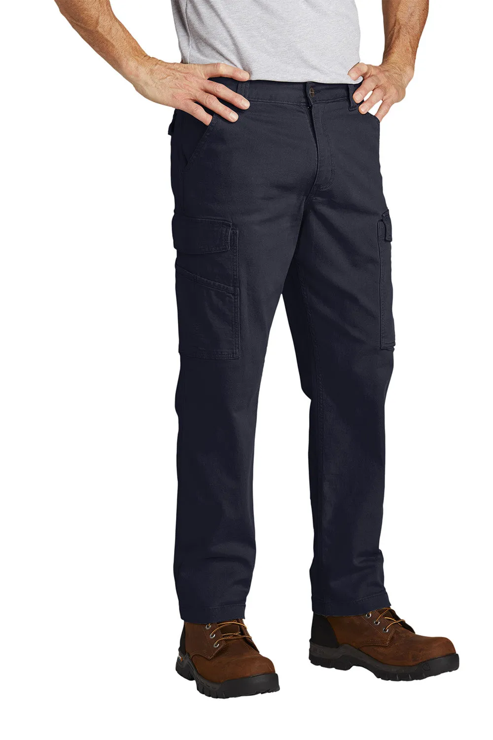 Carhartt Herren Rugged Flex Rigby Cargo-Hose mit Taschen - Marineblau