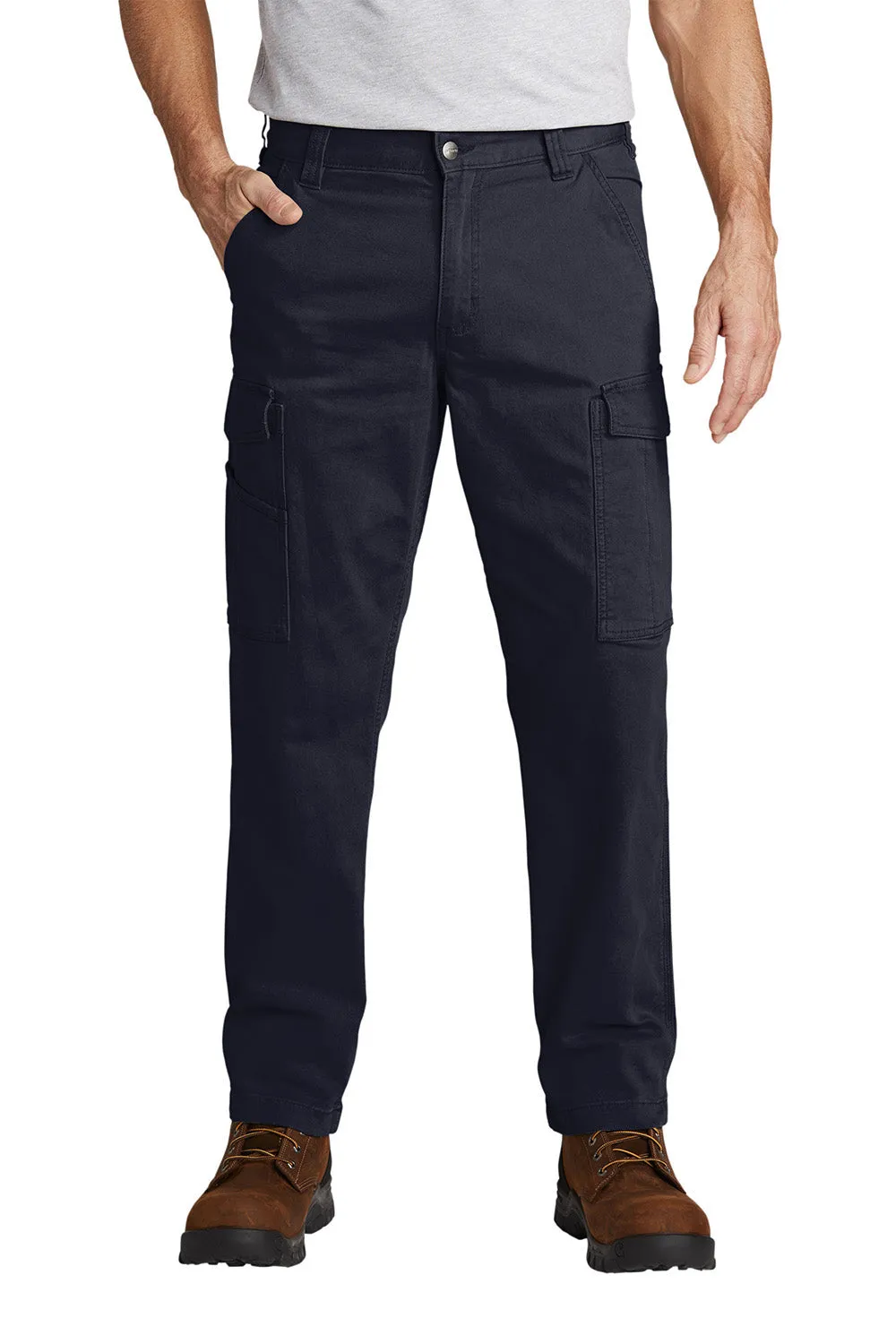 Carhartt Herren Rugged Flex Rigby Cargo-Hose mit Taschen - Marineblau