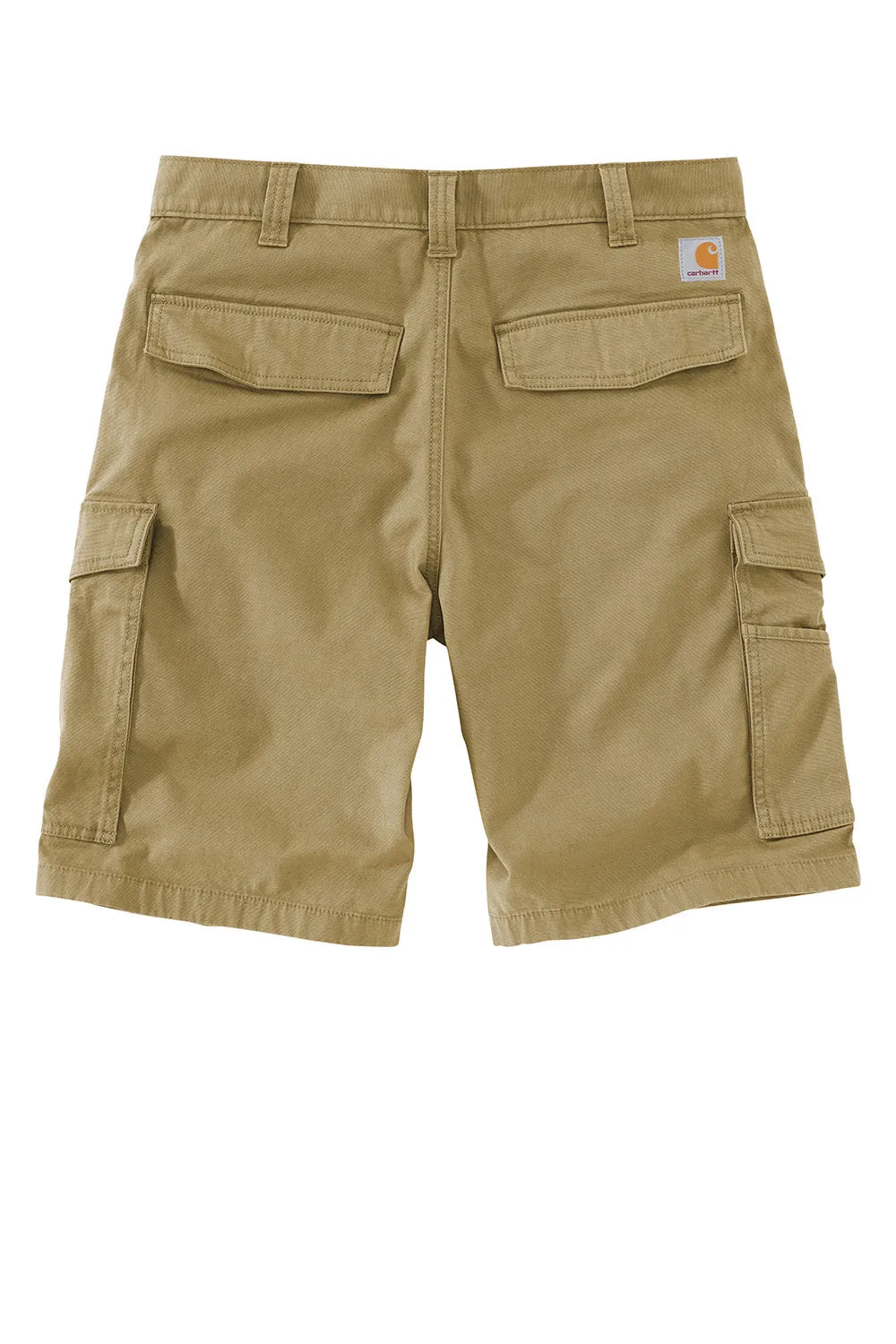 Carhartt Herren Rugged Flex Rigby Cargo Shorts mit Taschen - Dunkel Khaki Braun
