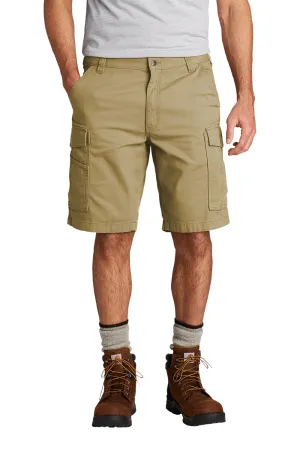 Carhartt Herren Rugged Flex Rigby Cargo Shorts mit Taschen - Dunkel Khaki Braun
