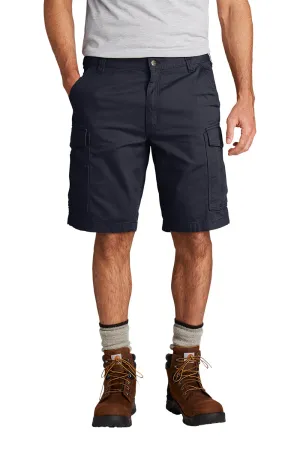Carhartt Herren Rugged Flex Rigby Cargo Shorts mit Taschen - Marineblau