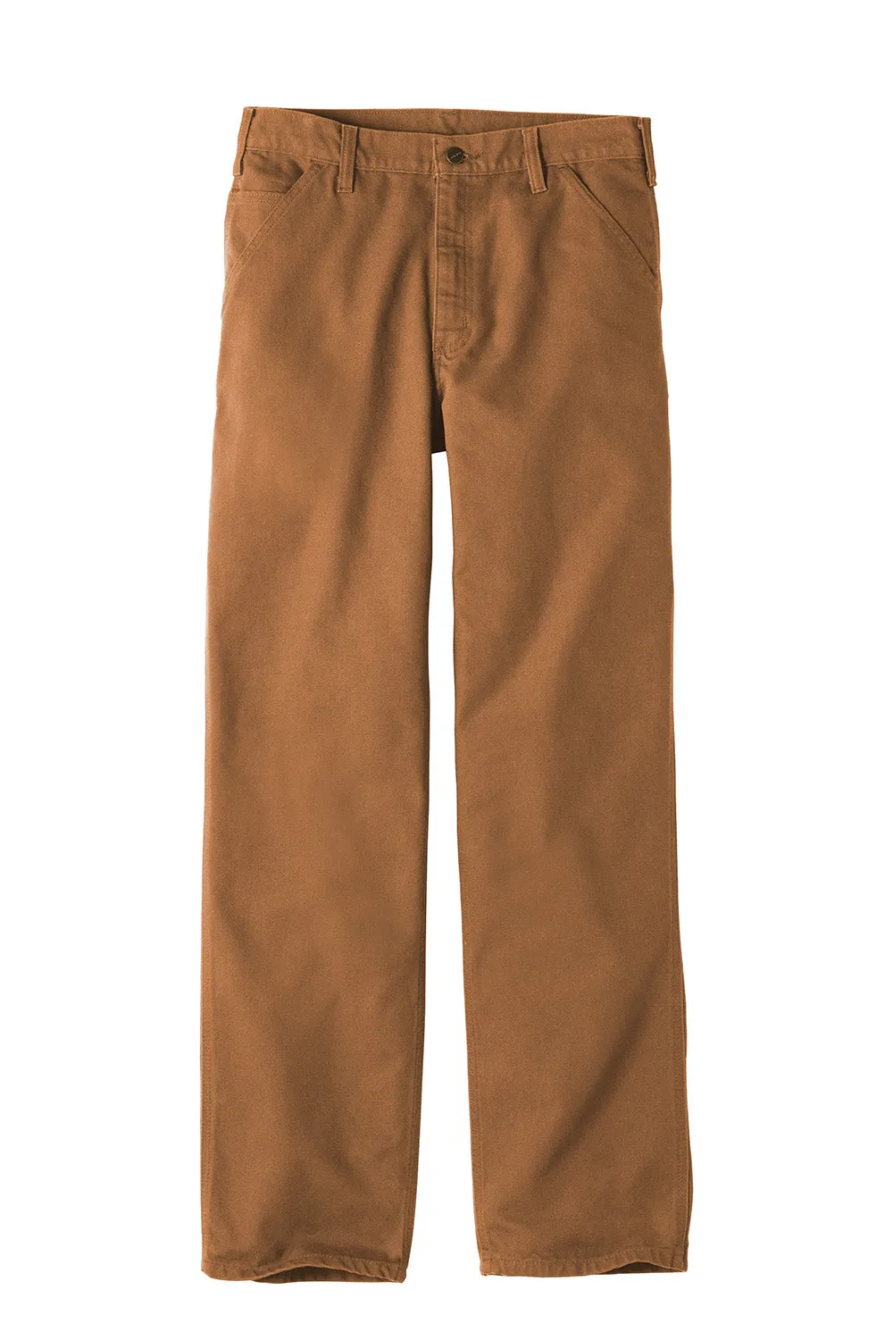 Carhartt Herren Gewaschene Duck Arbeitshose mit Taschen - Braun