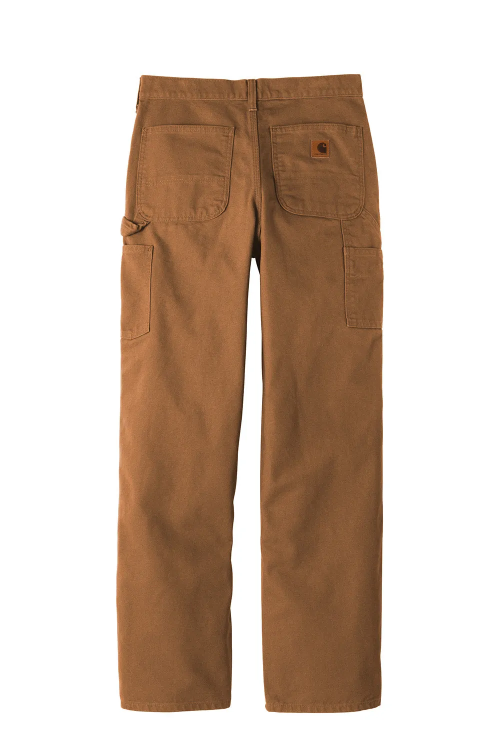 Carhartt Herren Gewaschene Duck Arbeitshose mit Taschen - Braun