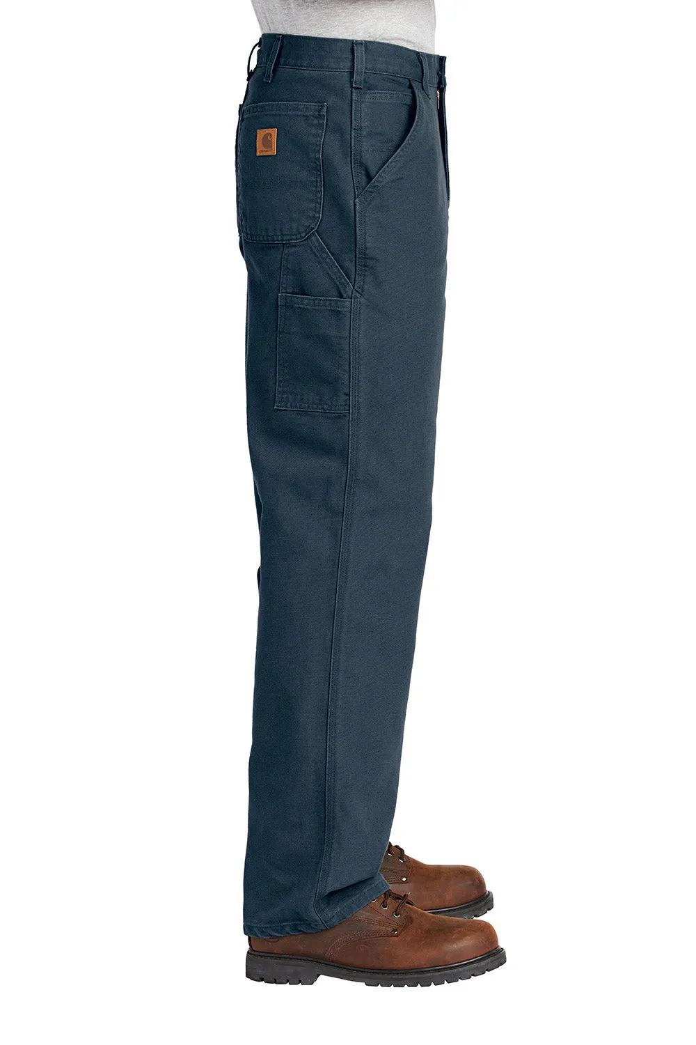Carhartt Herren Gewaschene Duck Arbeitslatzhose mit Taschen - Mitternachtsmarineblau