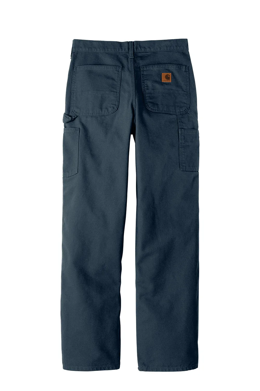 Carhartt Herren Gewaschene Duck Arbeitslatzhose mit Taschen - Mitternachtsmarineblau