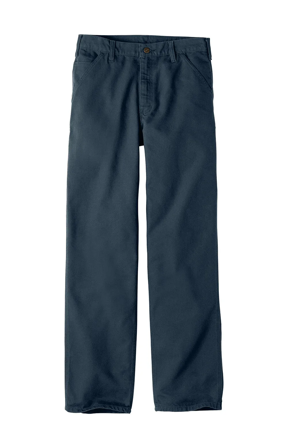 Carhartt Herren Gewaschene Duck Arbeitslatzhose mit Taschen - Mitternachtsmarineblau