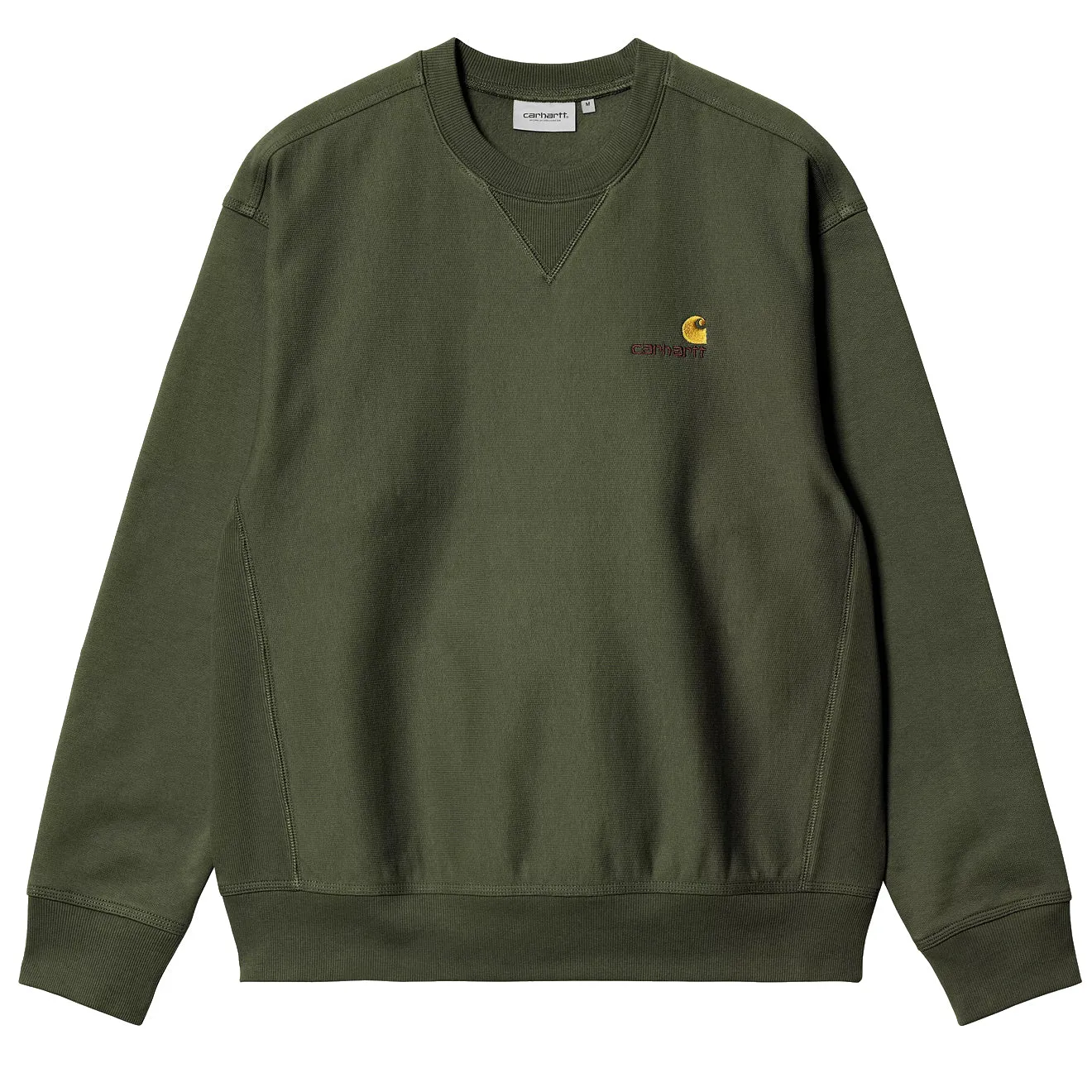 Carhartt WIP American Script Sweat Estragon