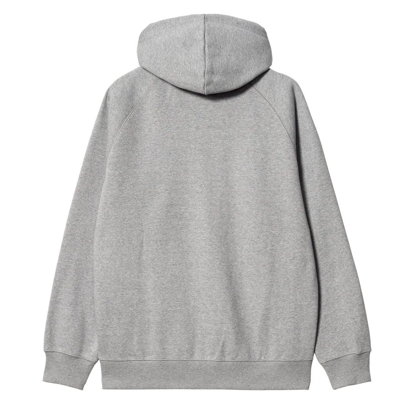 Carhartt WIP Kapuzen-Chase-Jacke Grau Melange / Gold