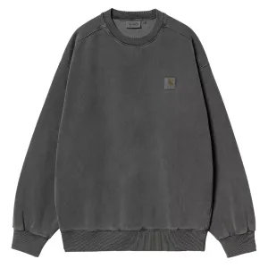Carhartt WIP Vista Sweat Grafit Garnitur Gefärbt
