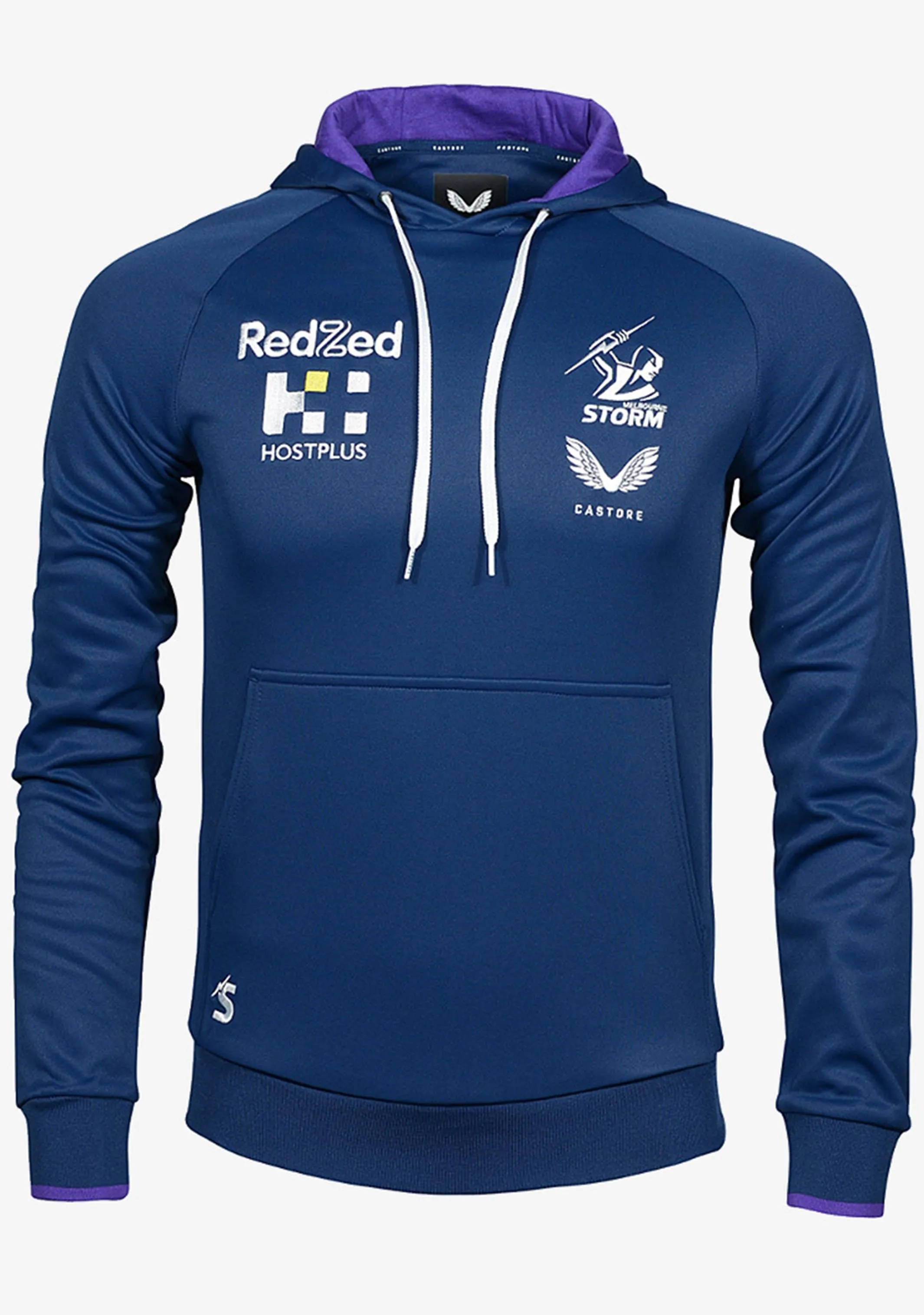 Castore Herren Melbourne Storm Trainingshoodie <BR> JCMSTRHD-NAVY