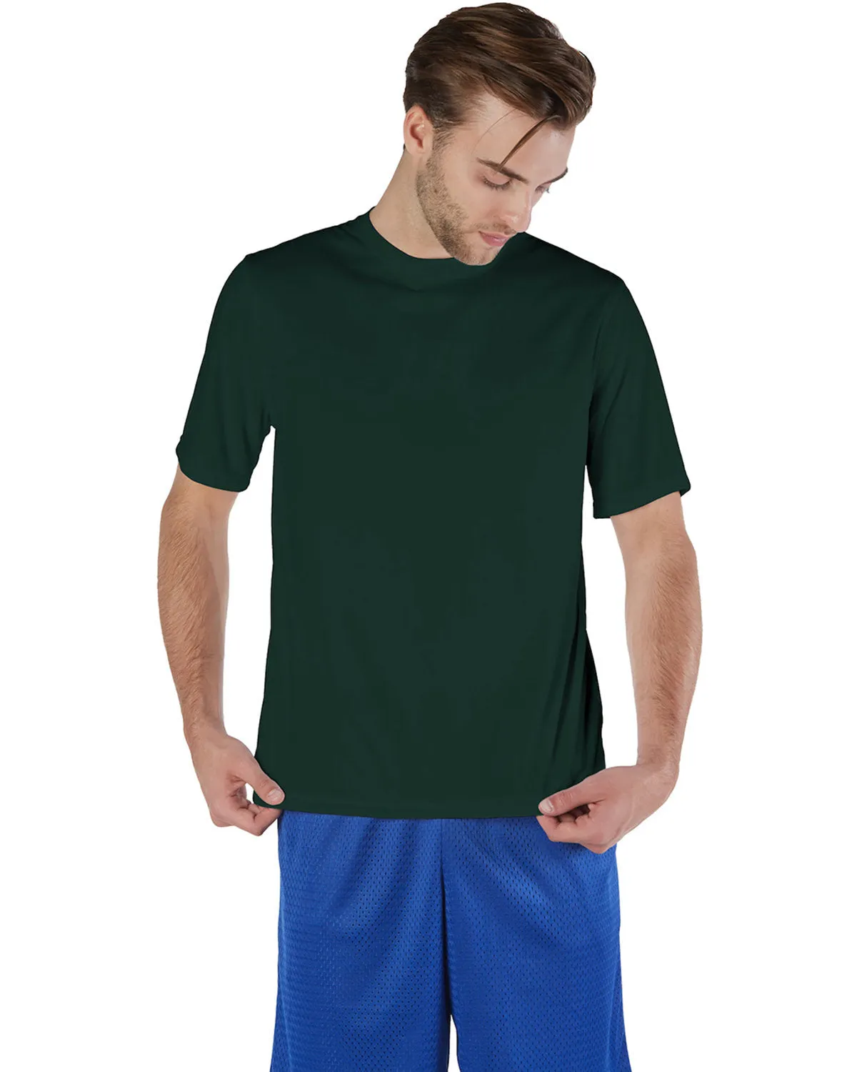 Champion CW22 Erwachsene 4.1 Unzen Doppelt trockenes Interlock T-Shirt