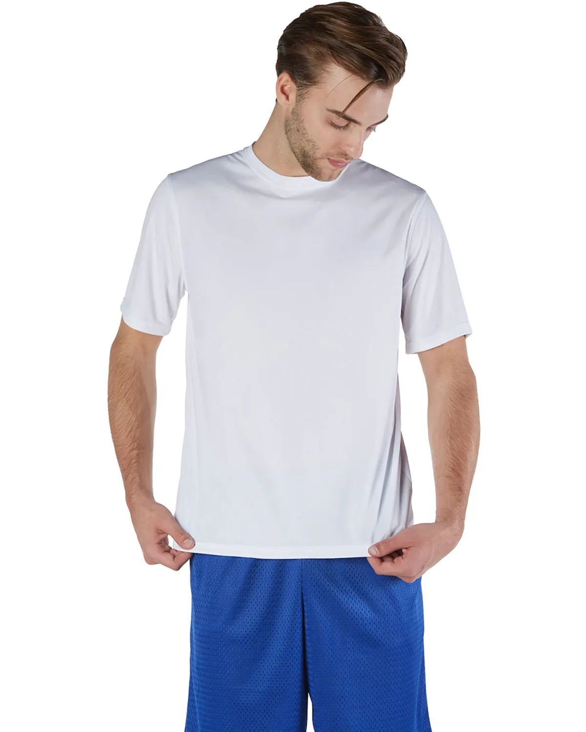 Champion CW22 Erwachsene 4.1 Unzen Doppelt trockenes Interlock T-Shirt