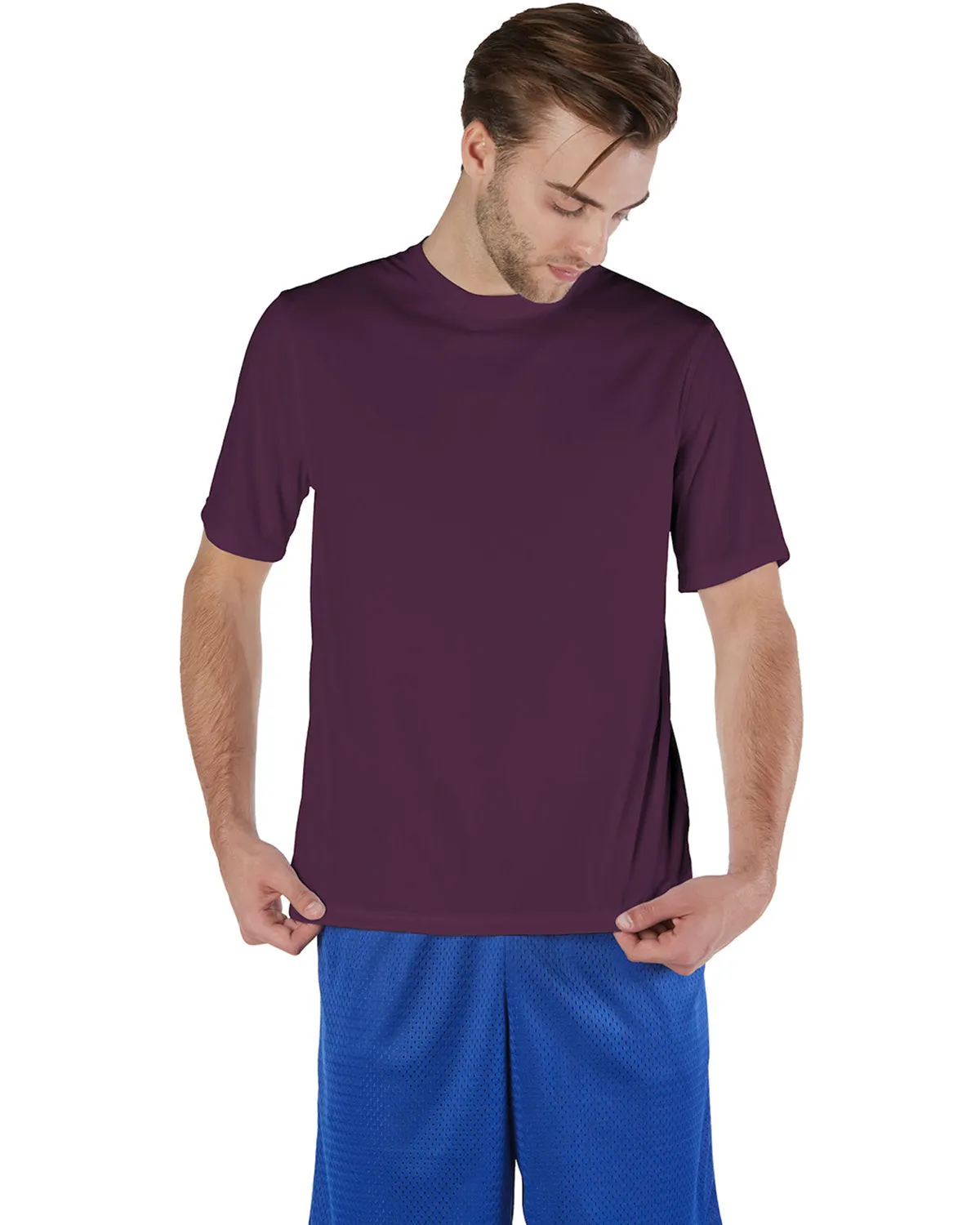 Champion CW22 Erwachsene 4.1 Unzen Doppelt trockenes Interlock T-Shirt