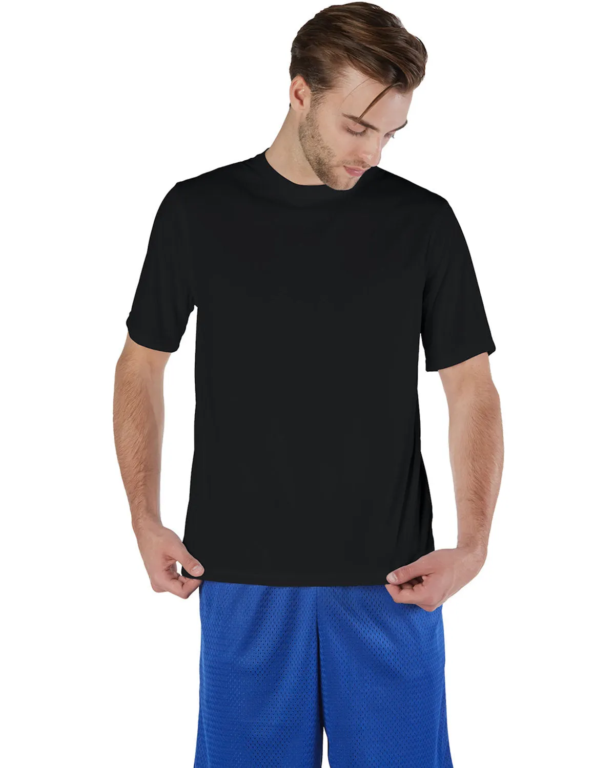 Champion CW22 Erwachsene 4.1 Unzen Doppelt trockenes Interlock T-Shirt
