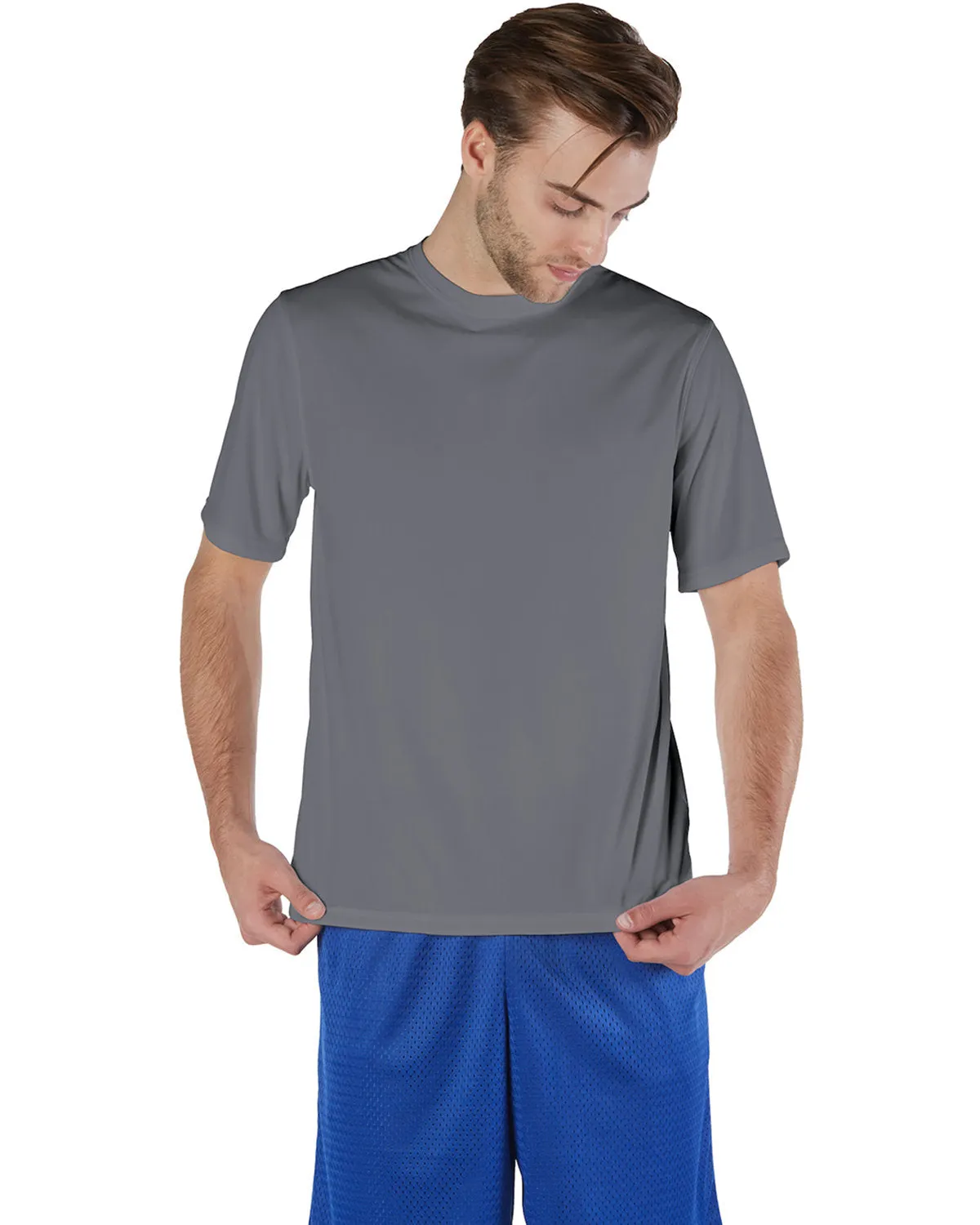 Champion CW22 Erwachsene 4.1 Unzen Doppelt trockenes Interlock T-Shirt