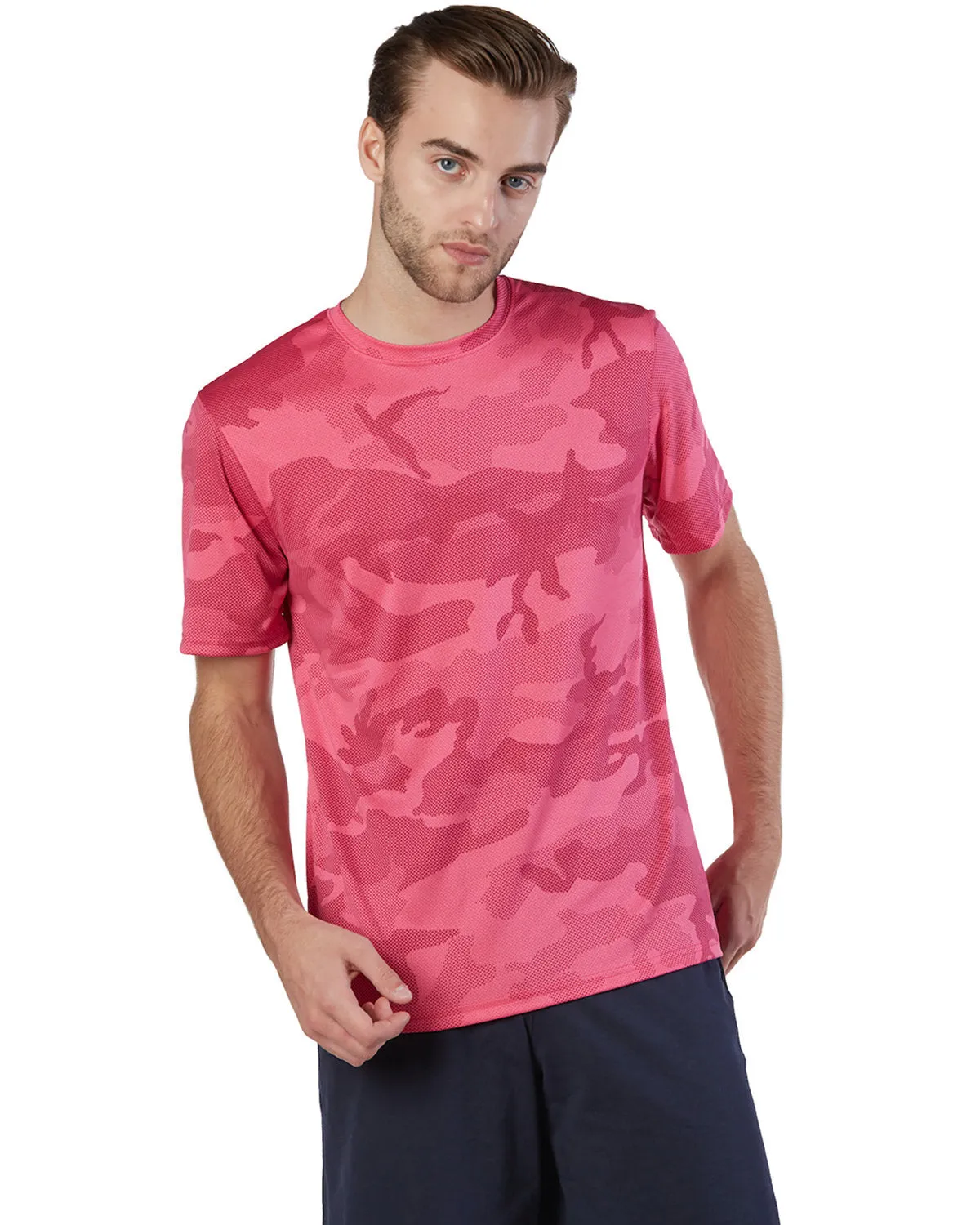 Champion CW22 Erwachsene 4.1 Unzen Doppelt trockenes Interlock T-Shirt