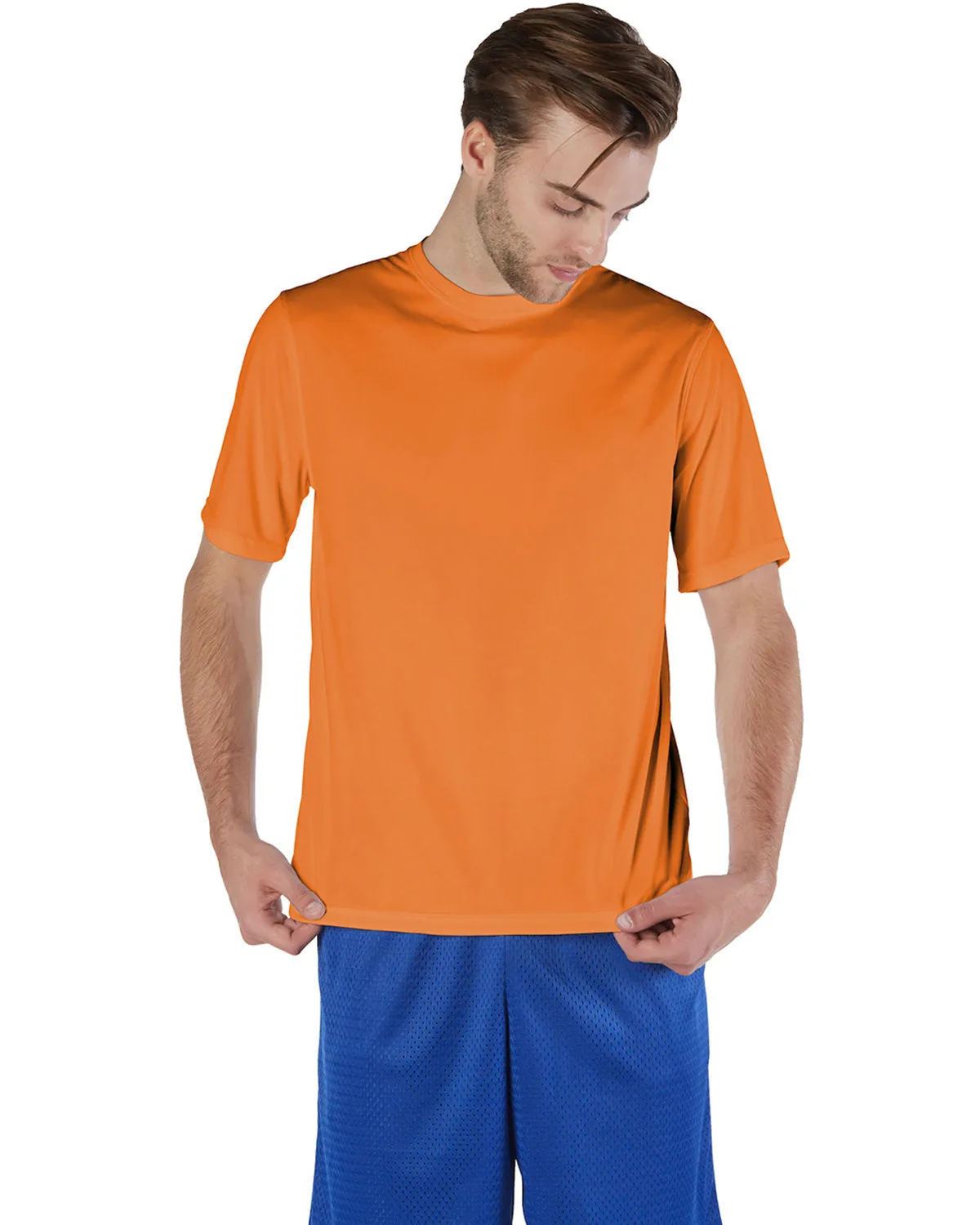 Champion CW22 Erwachsene 4.1 Unzen Doppelt trockenes Interlock T-Shirt
