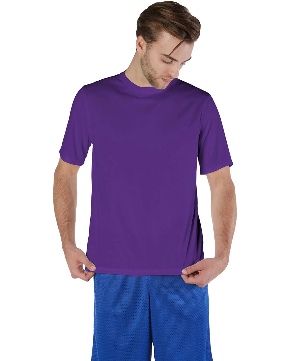 Champion CW22 Erwachsene 4.1 Unzen Doppelt trockenes Interlock T-Shirt