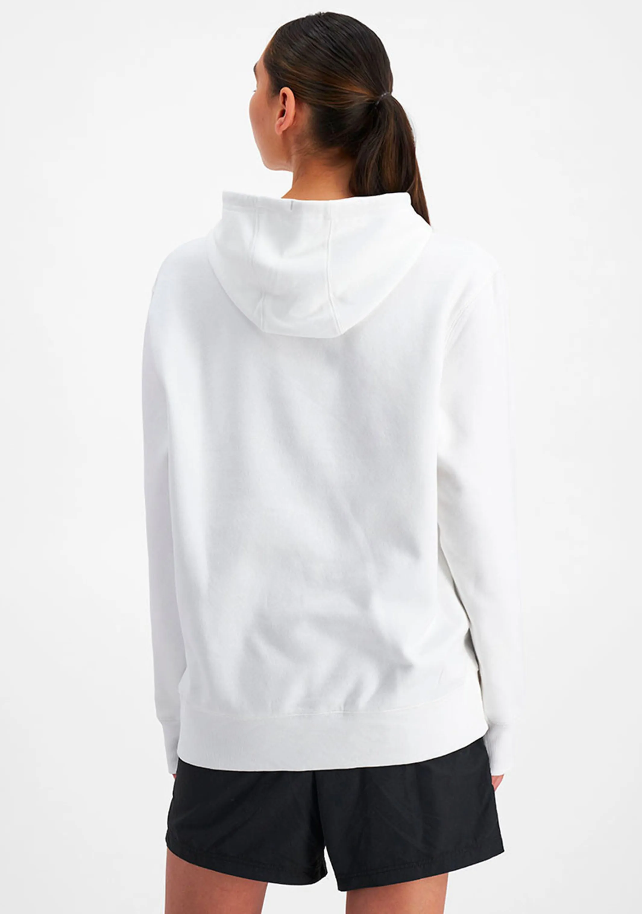Champion Herren Athletic Pride Script Hoodie <BR> AURCN WIT
