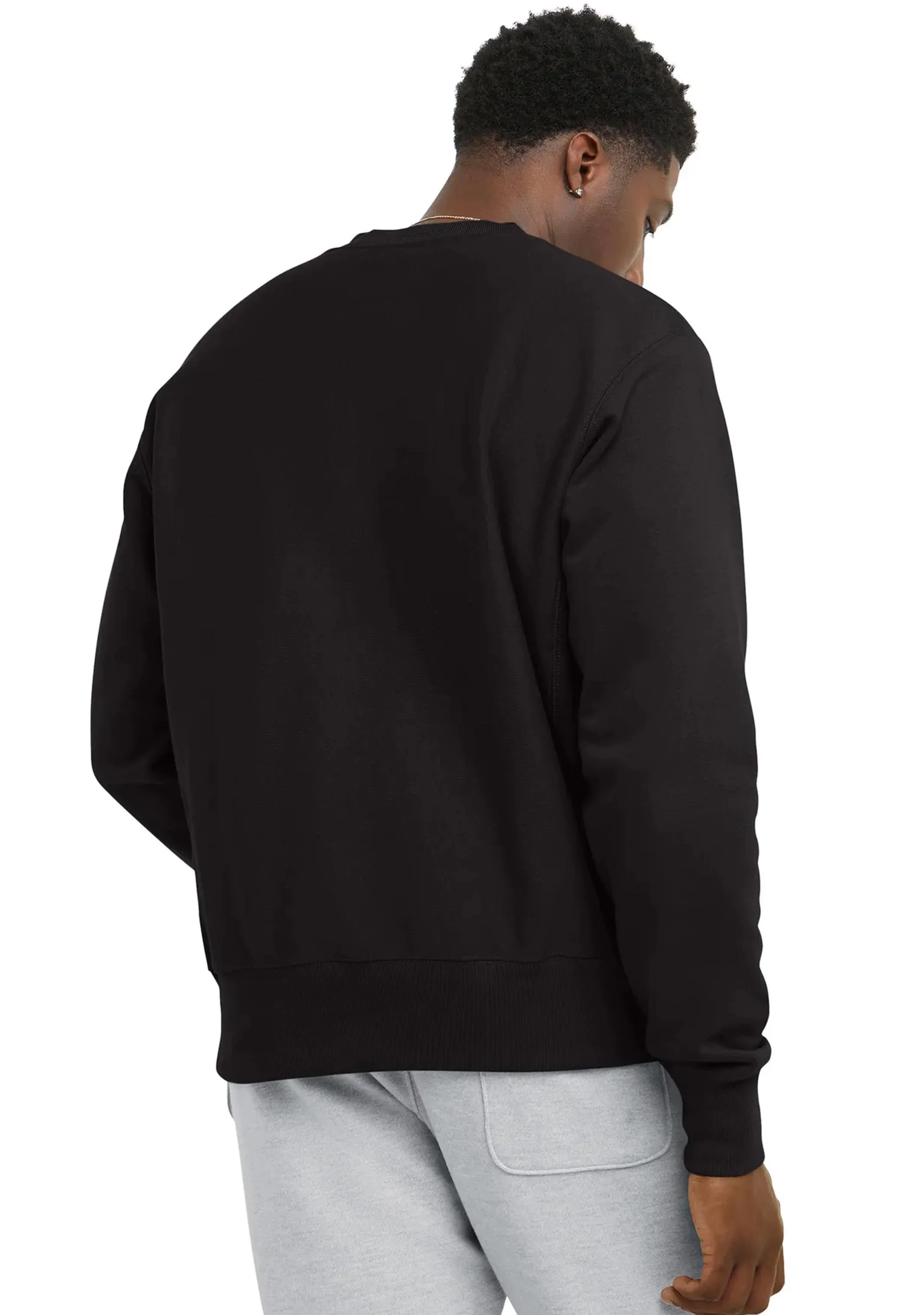 Champion Herren C Logo Crew <br> A1633H Schwarz