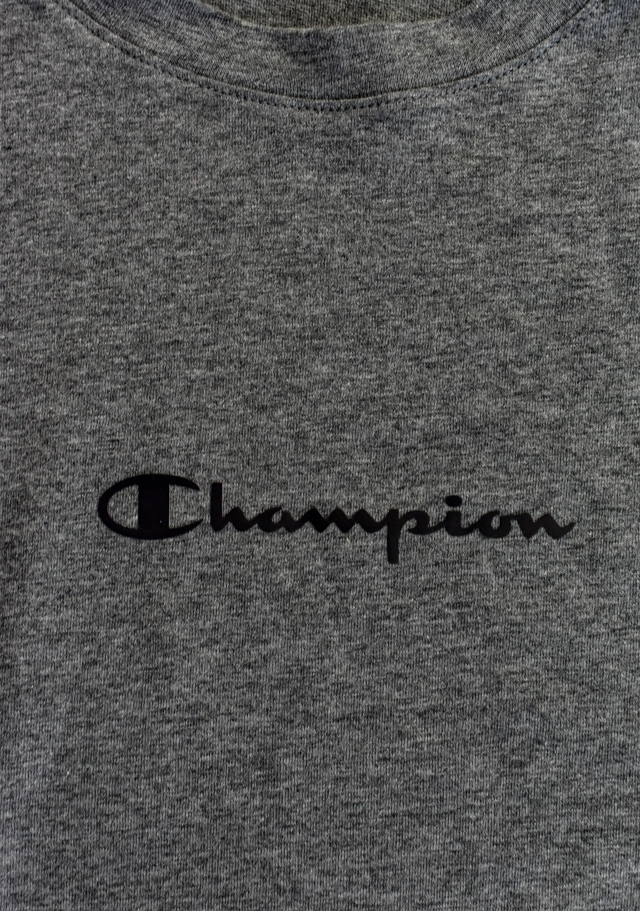 Champion Herren EU Mod Block T-Shirt Grün - Grau <br> AWFMA1
