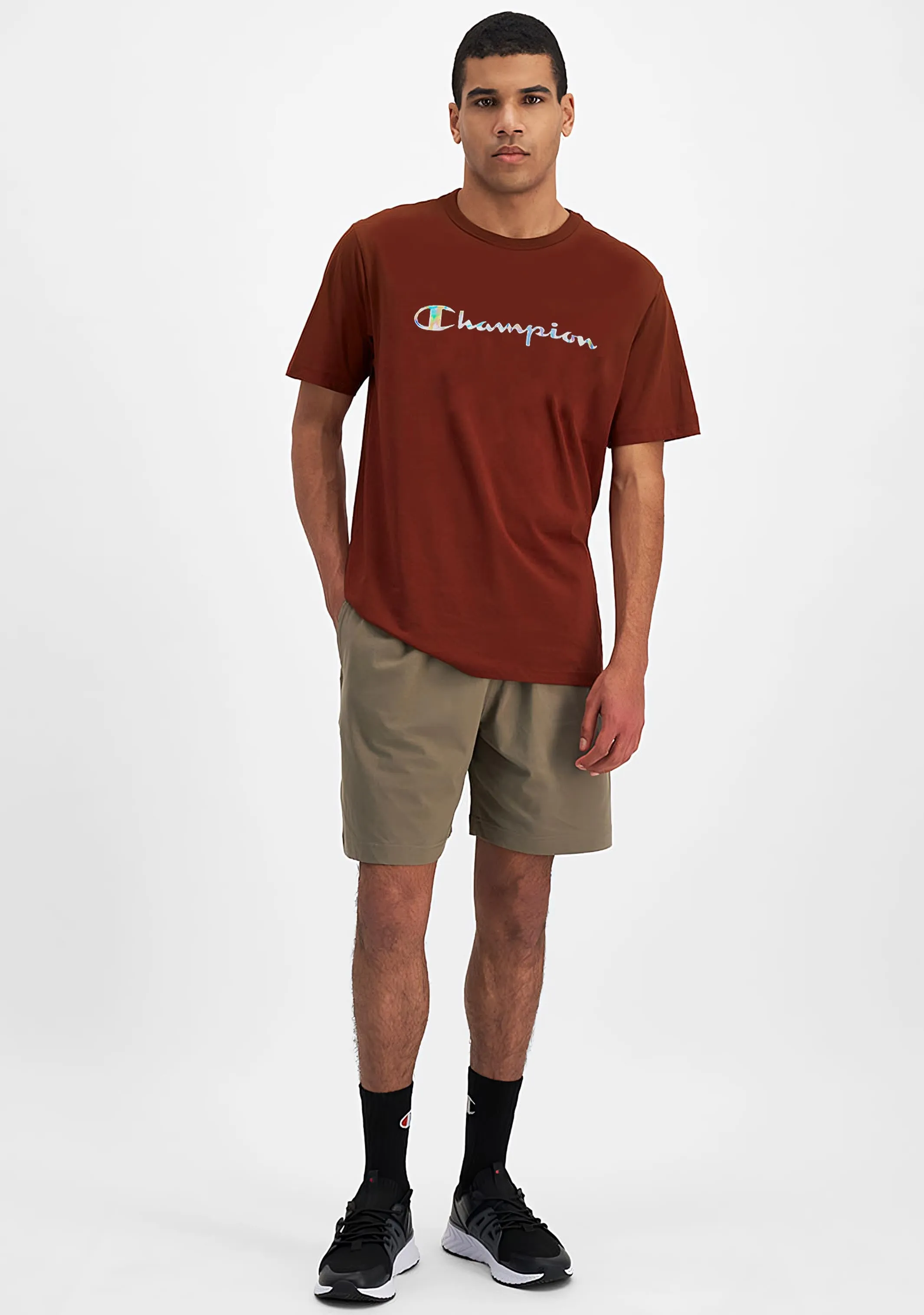 Champion Herren Florett-Logo T-Shirt
