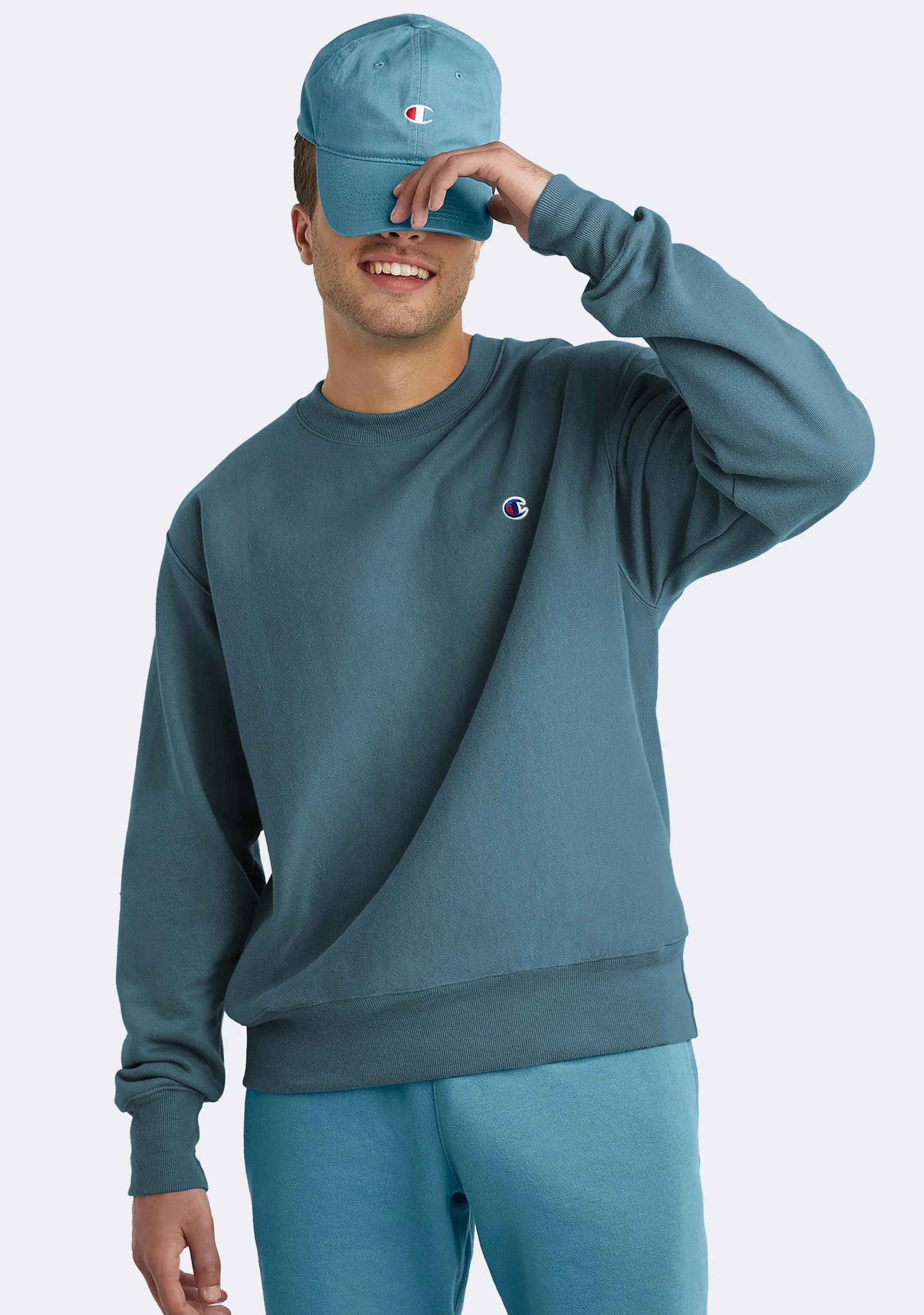 Champion Herren French Terry C Logo Crew