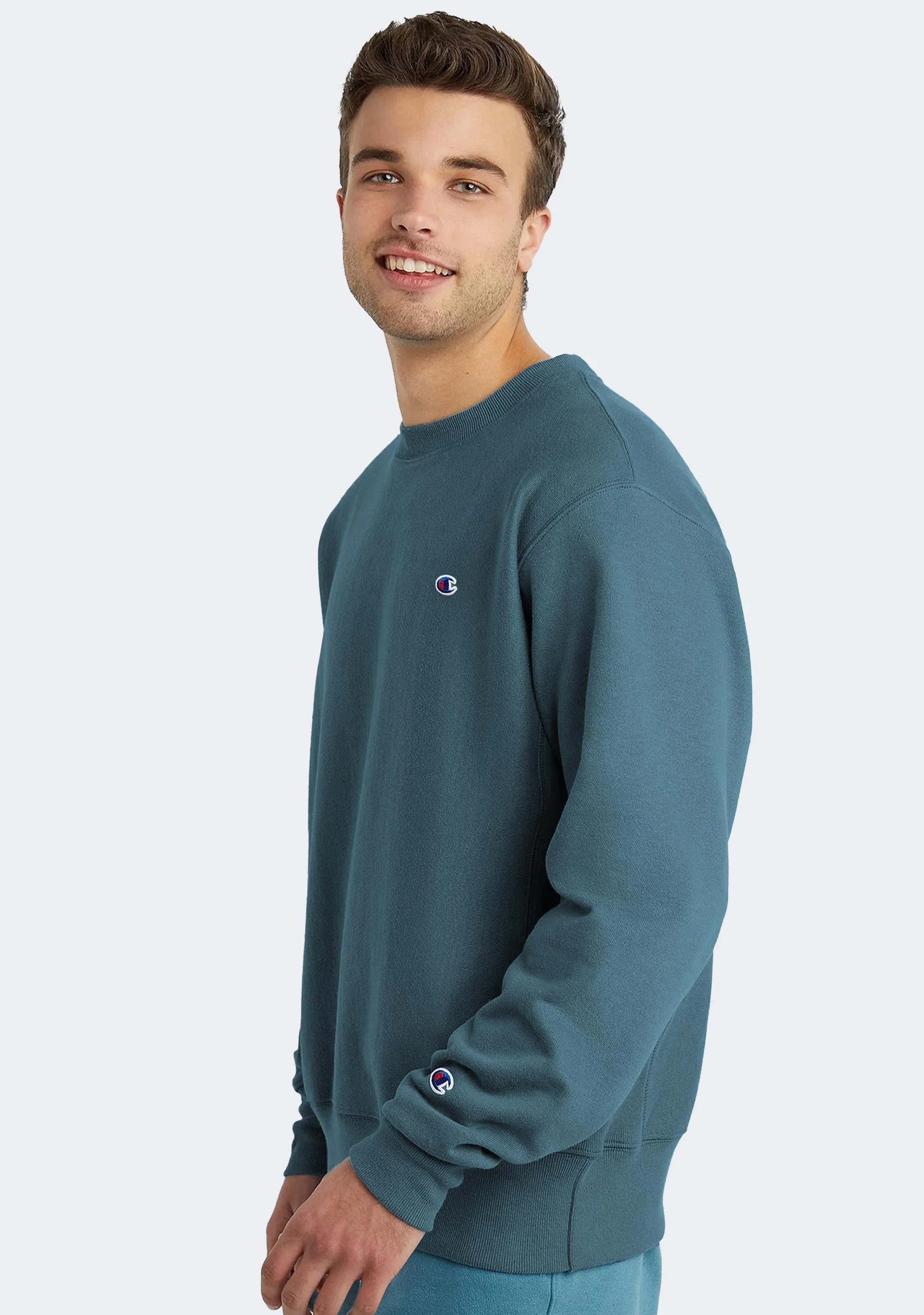 Champion Herren French Terry C Logo Crew