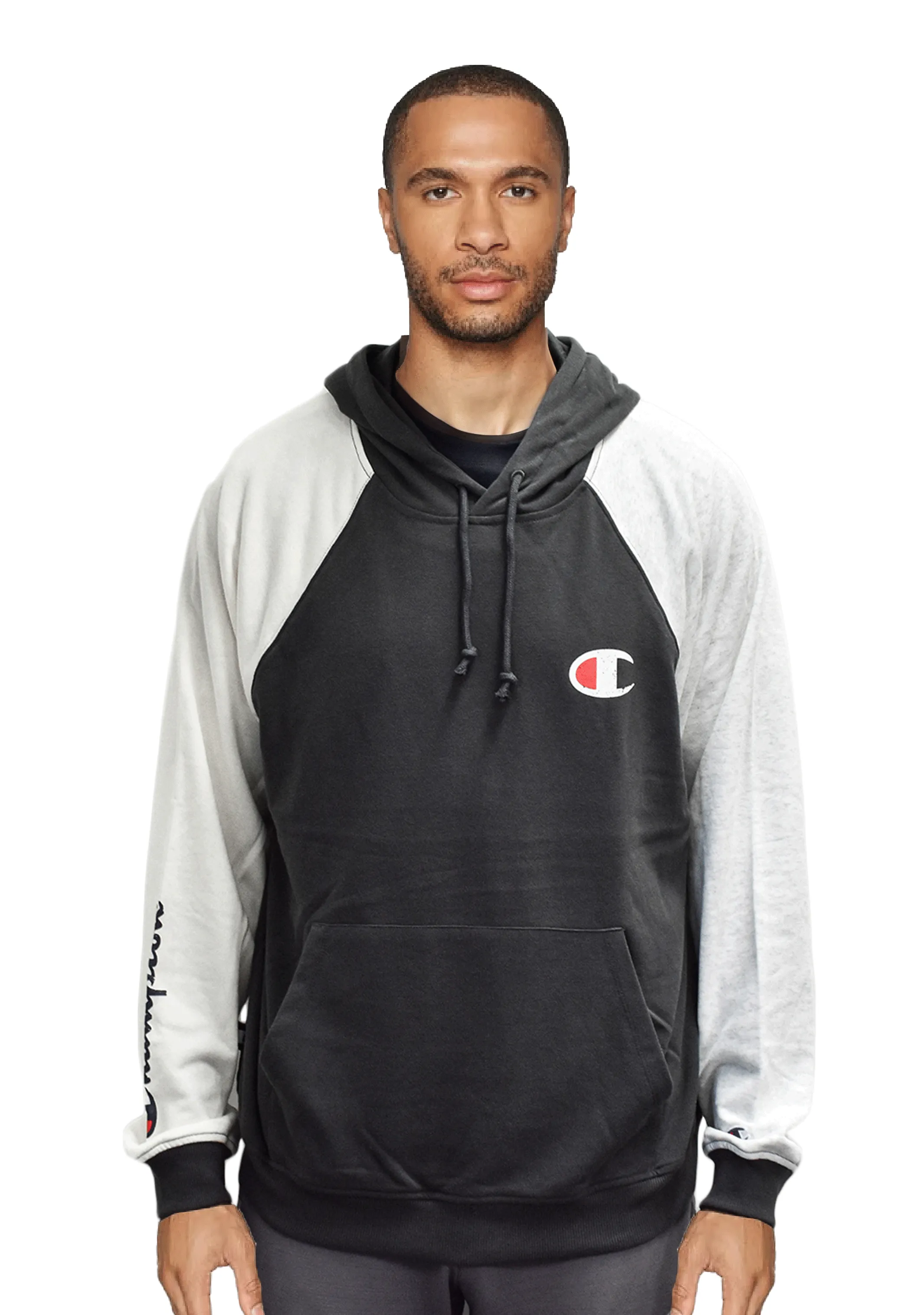 Champion Herren French Terry Colourblock Hoodie <br> AWHWN