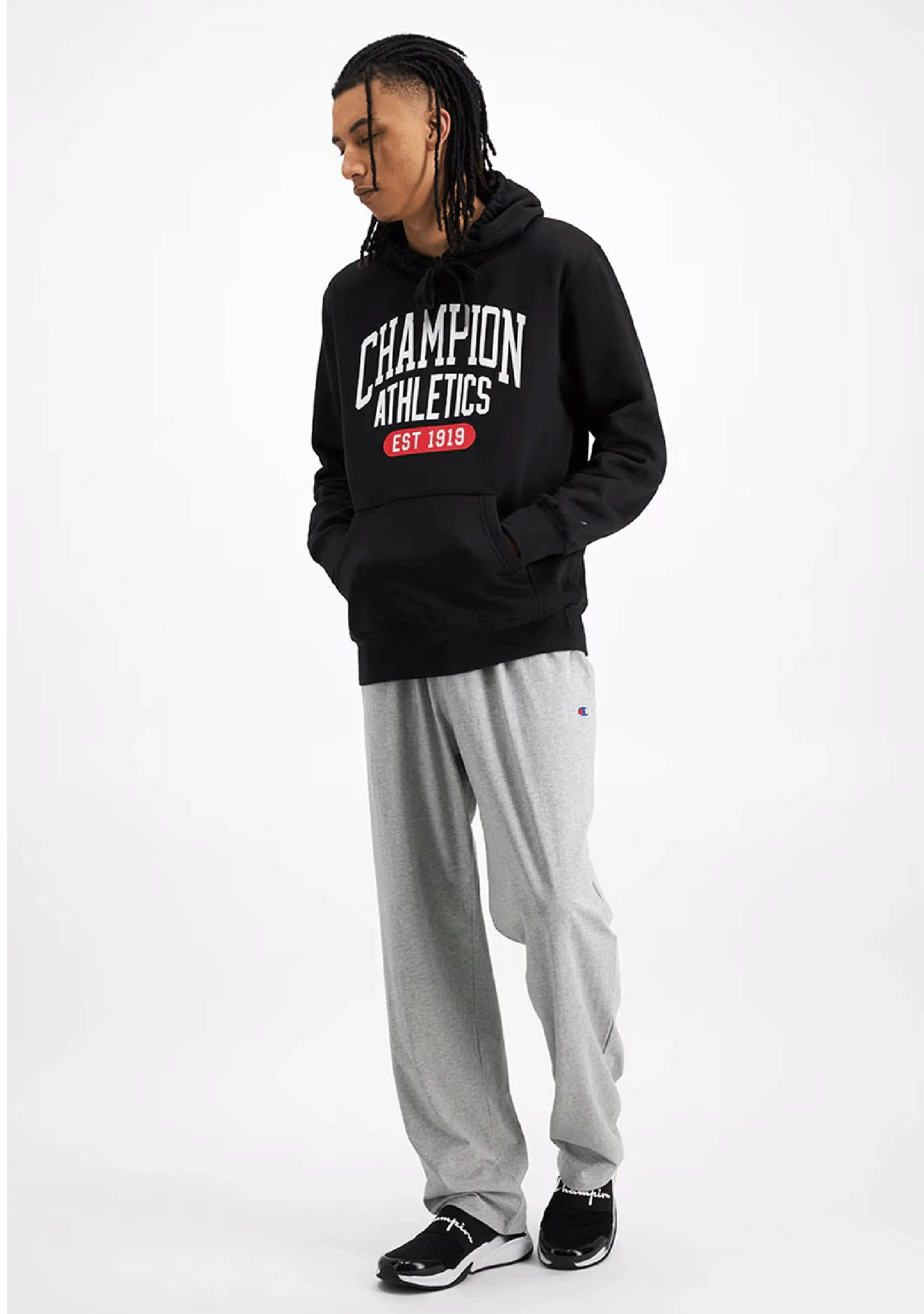 Champion Herren Kapuzenpullover mit Druck