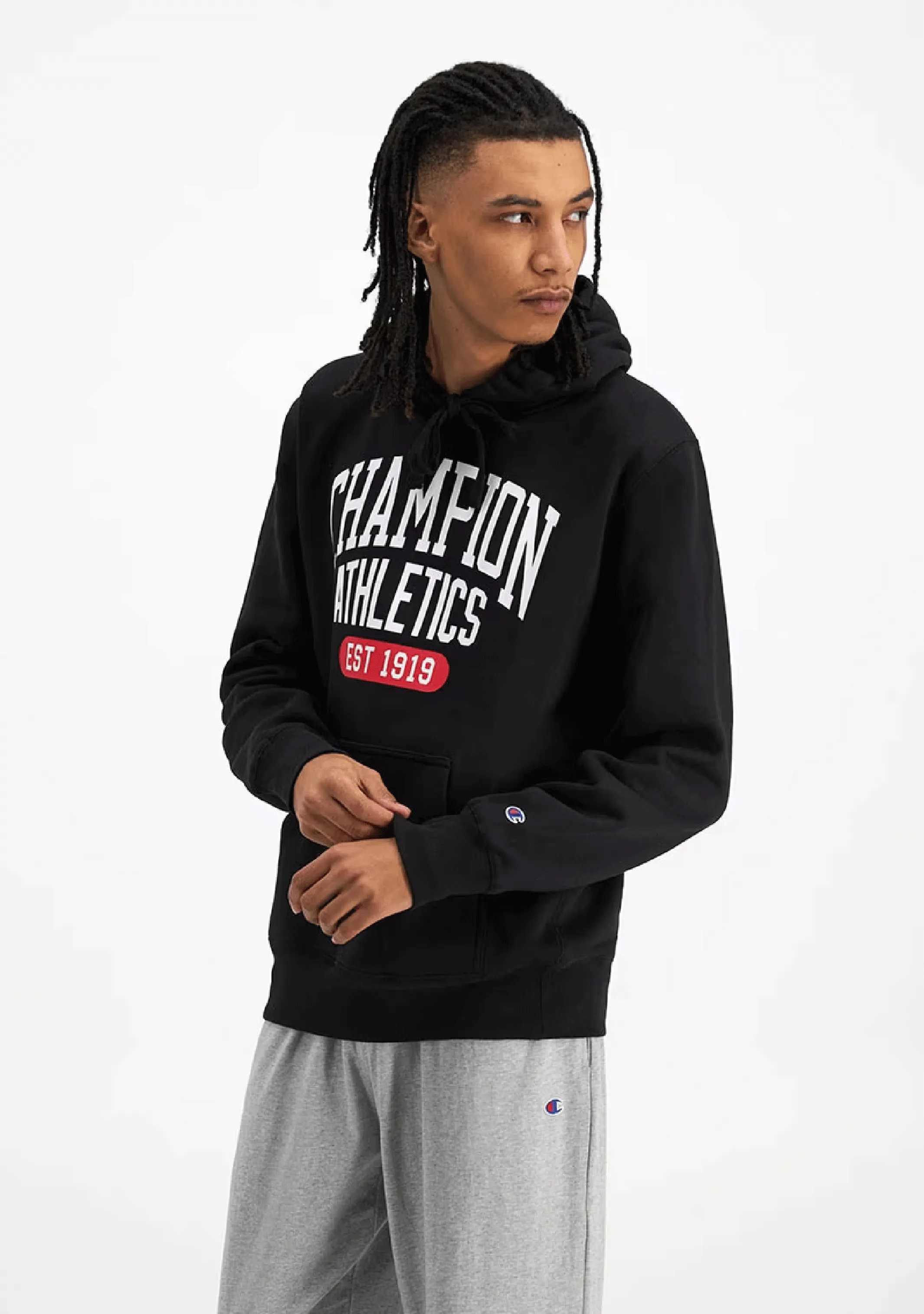 Champion Herren Kapuzenpullover mit Druck