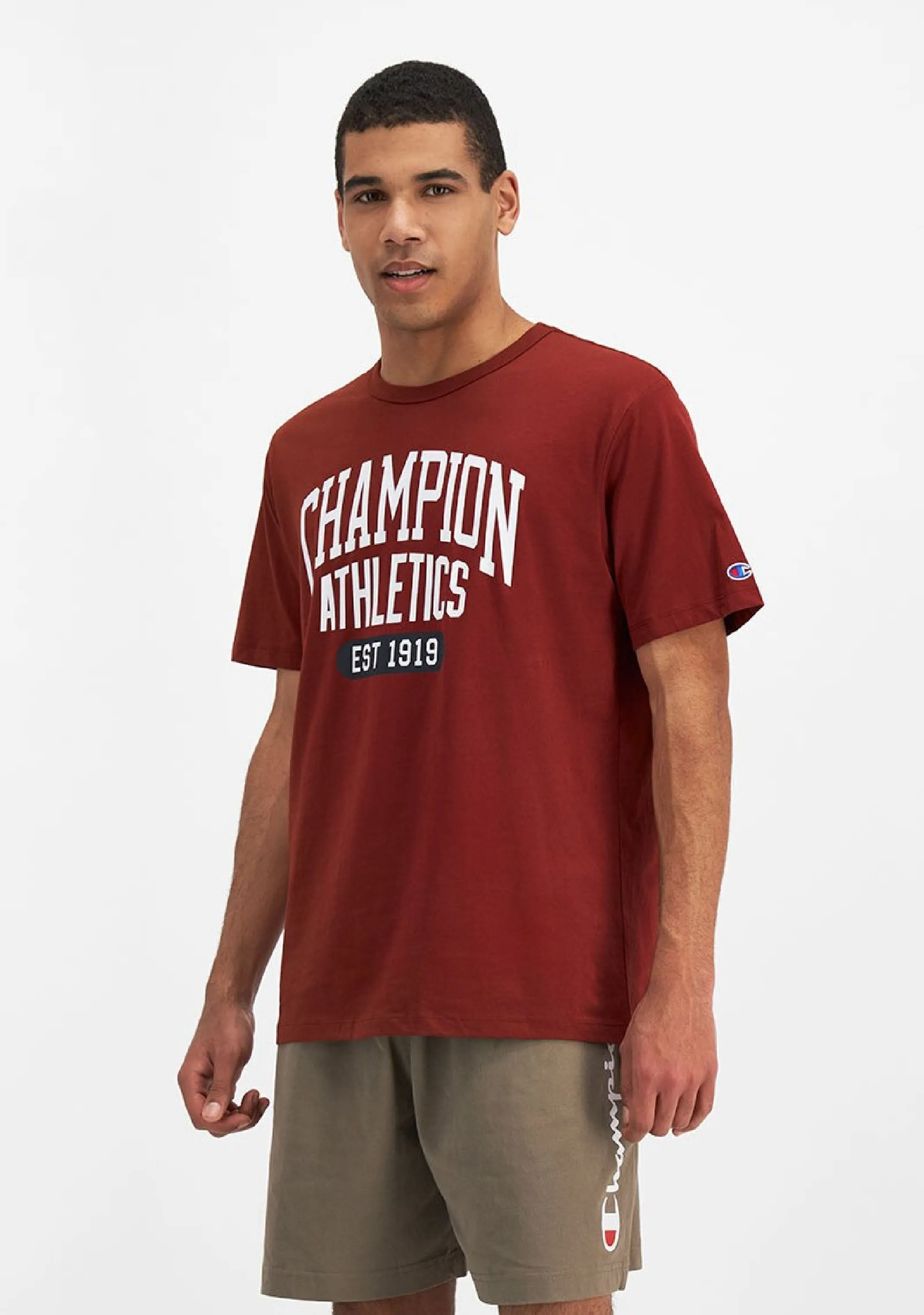 Champion Herren T-Shirt mit Grafikdruck