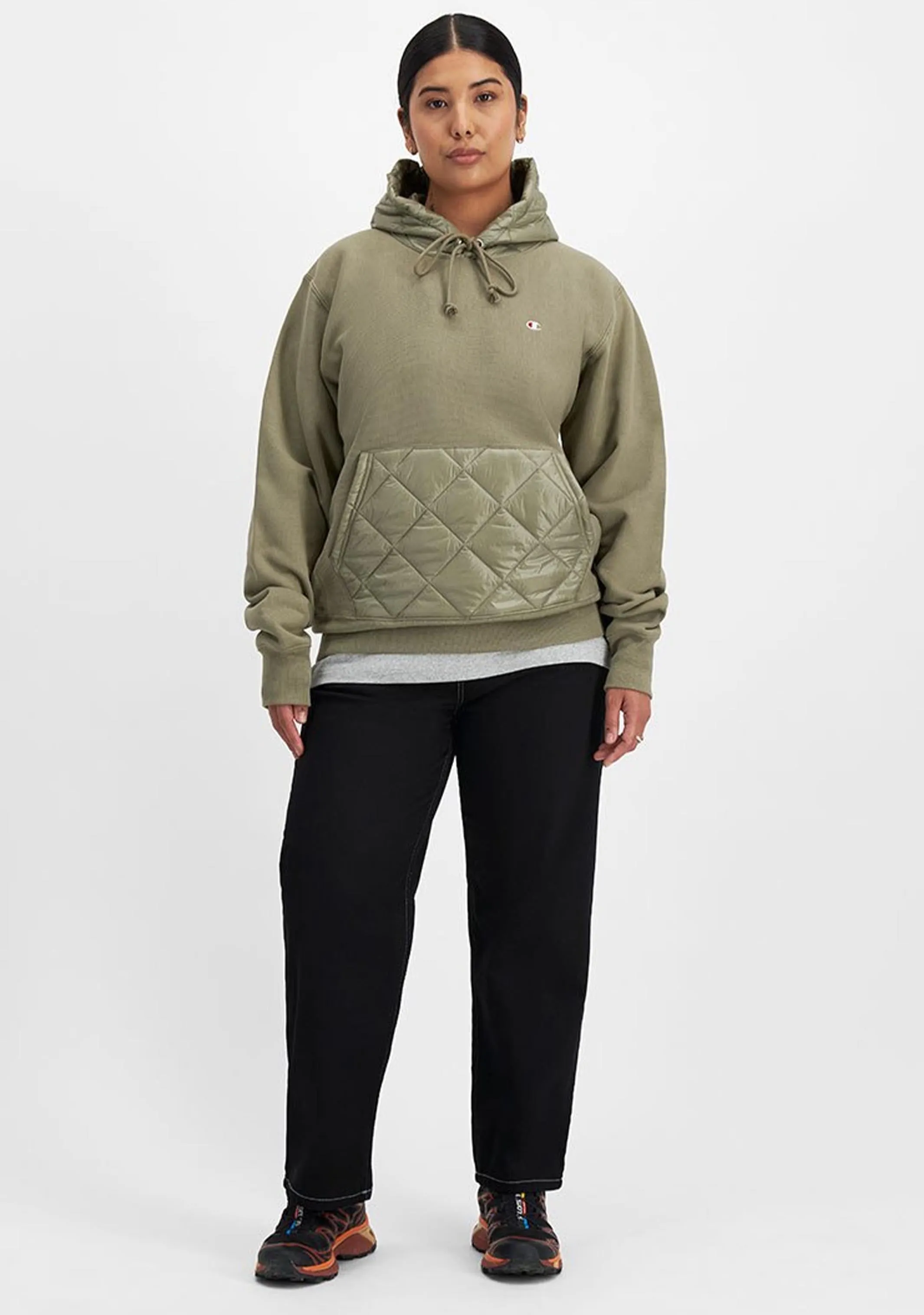 Champion Herren Lifestyle Steppkapuzenpullover LAN