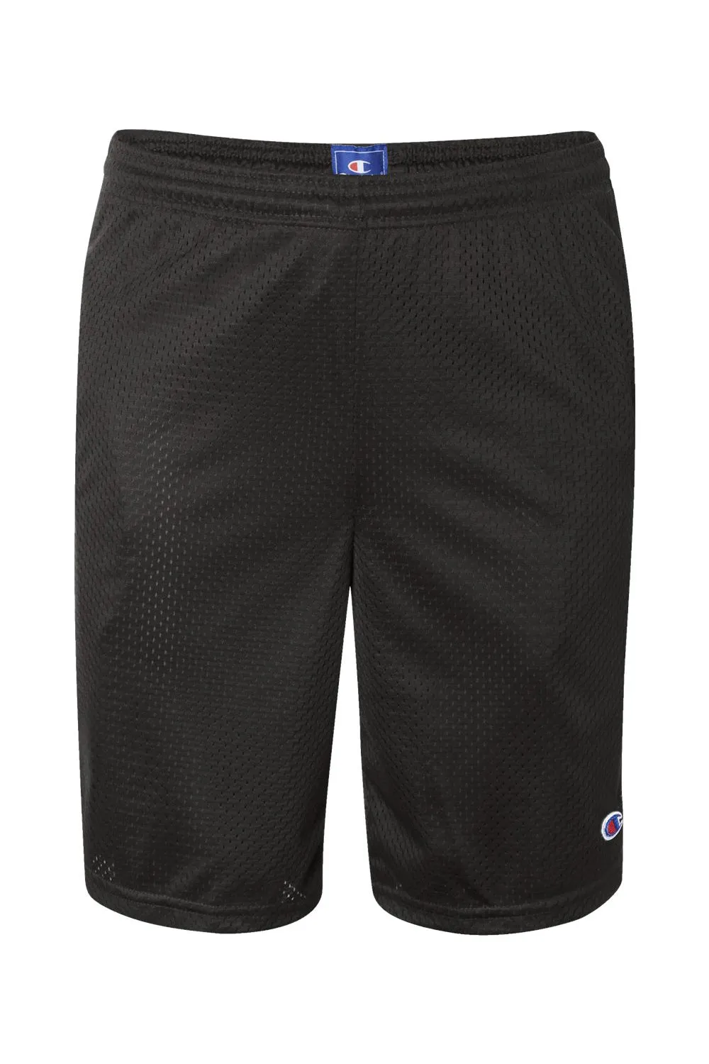 Champion Herren Mesh Shorts mit Taschen - Schwarz
