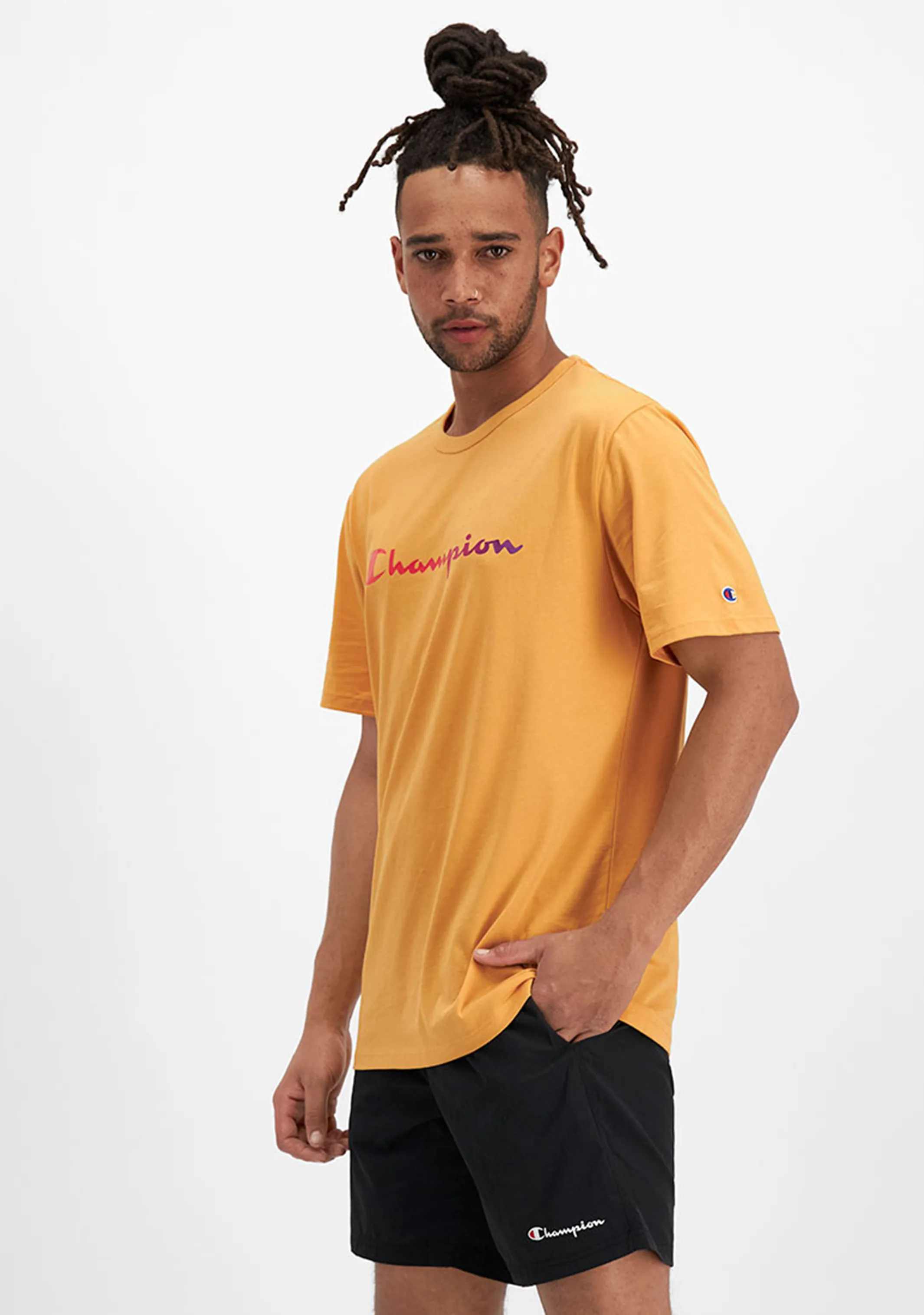 Champion Herren Ombré-Schrift T-Shirt