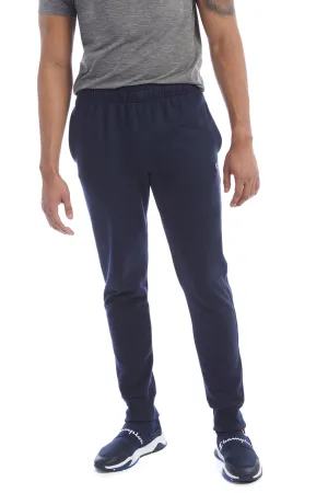 Champion Herren Power Blend Fleece Joggerhose mit Taschen - Marineblau