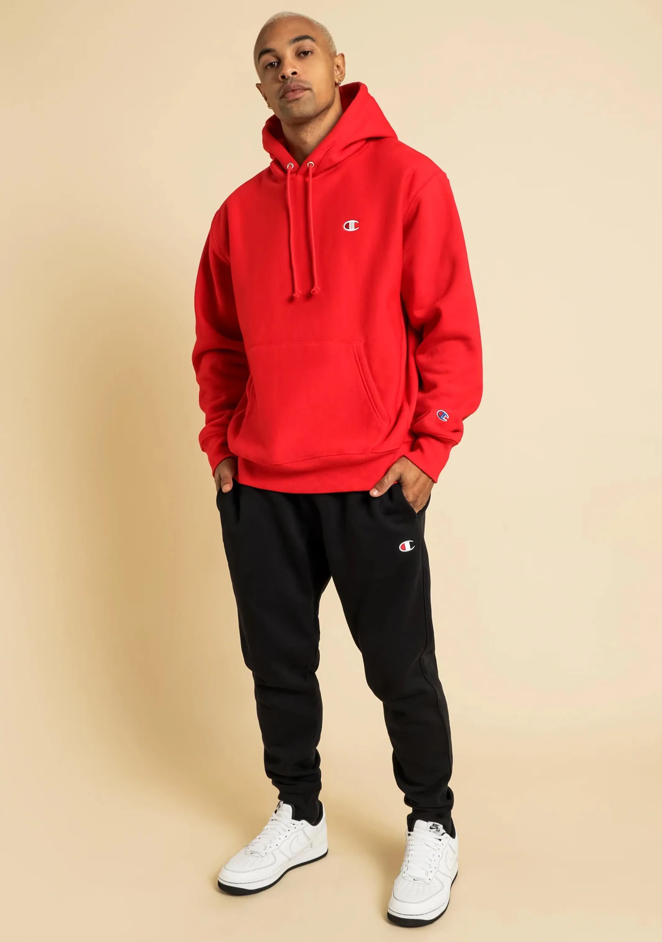 Champion Herren Reverse Weave C-Logo Hoodie