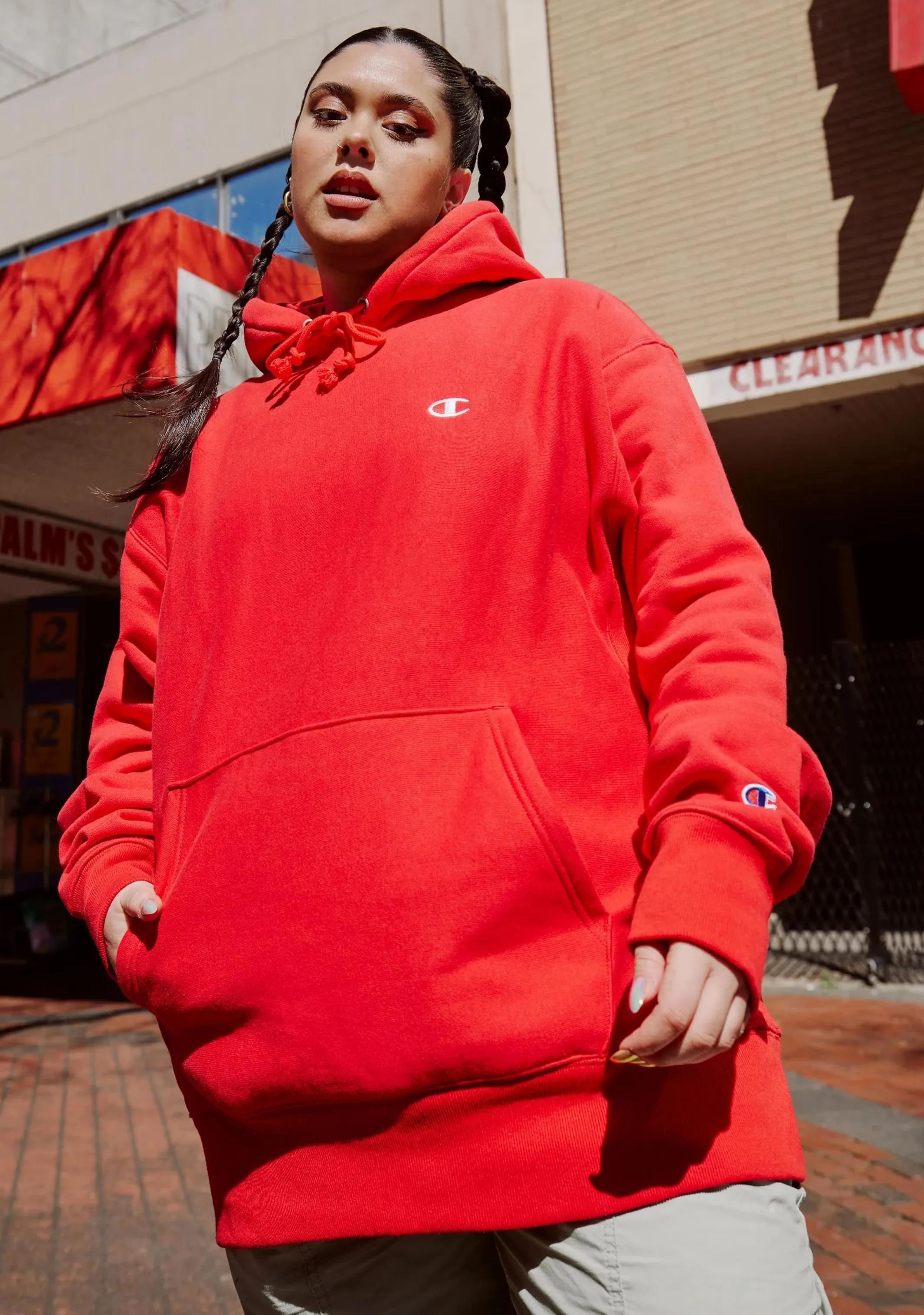 Champion Herren Reverse Weave C-Logo Hoodie