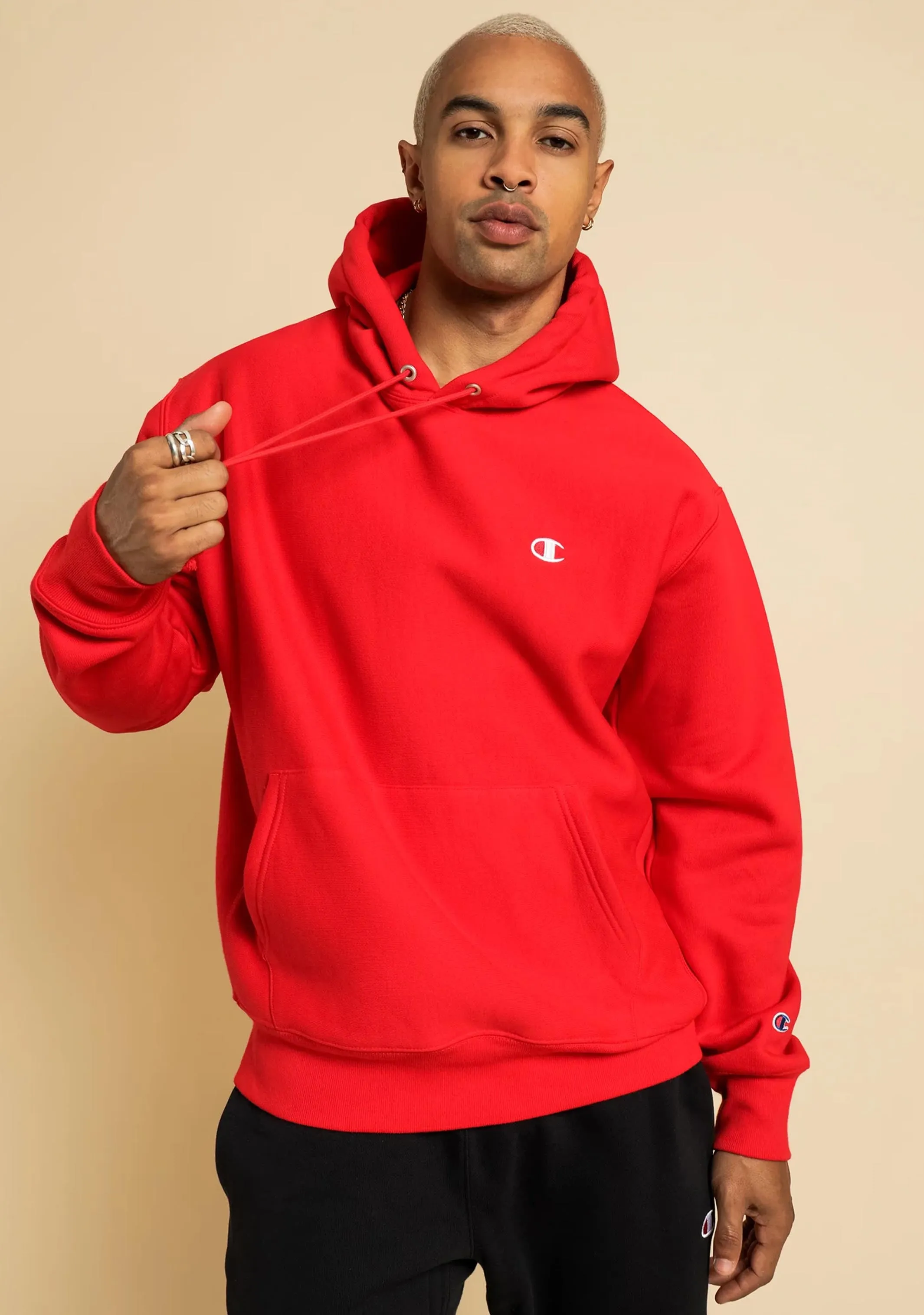 Champion Herren Reverse Weave C-Logo Hoodie