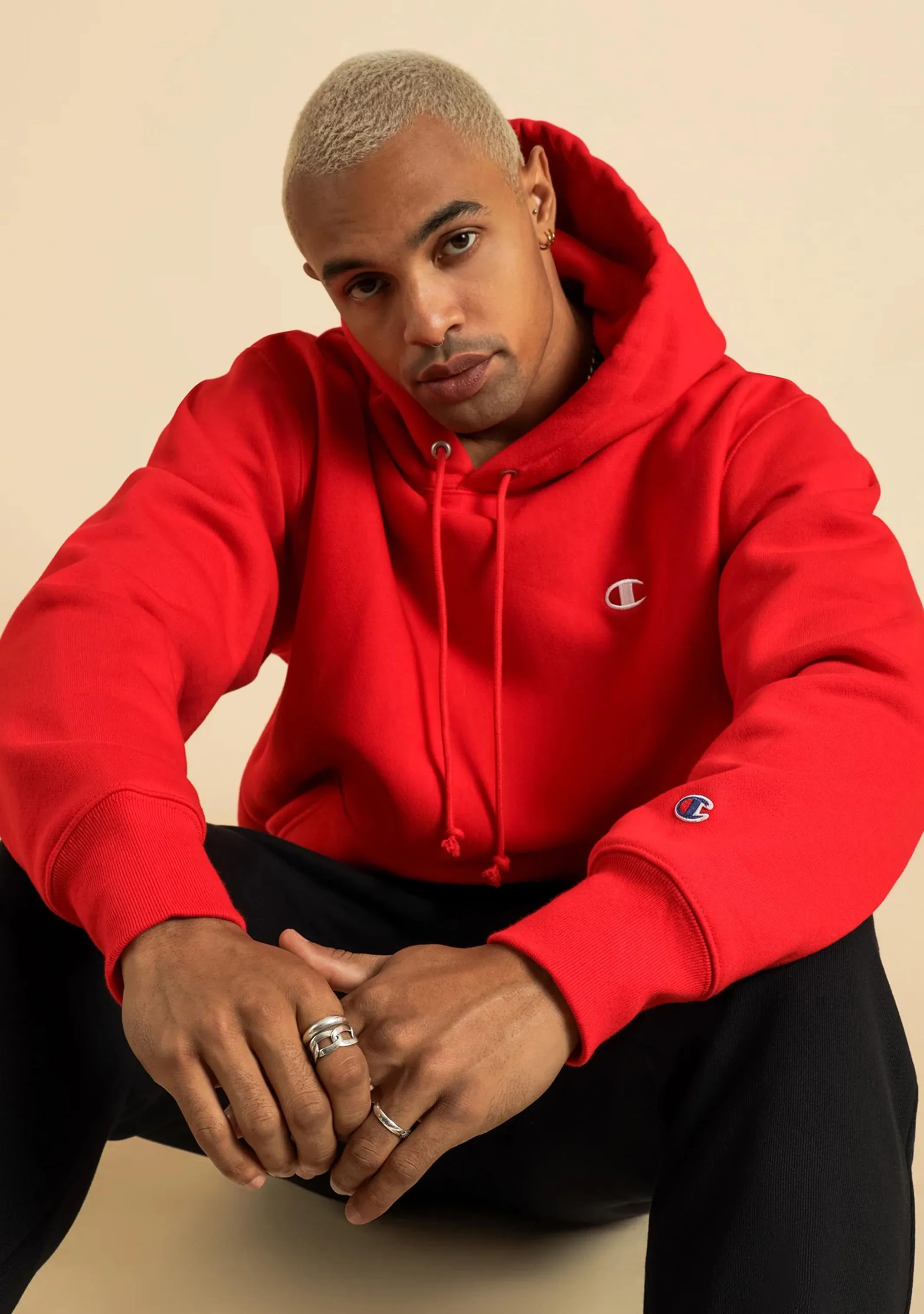 Champion Herren Reverse Weave C-Logo Hoodie