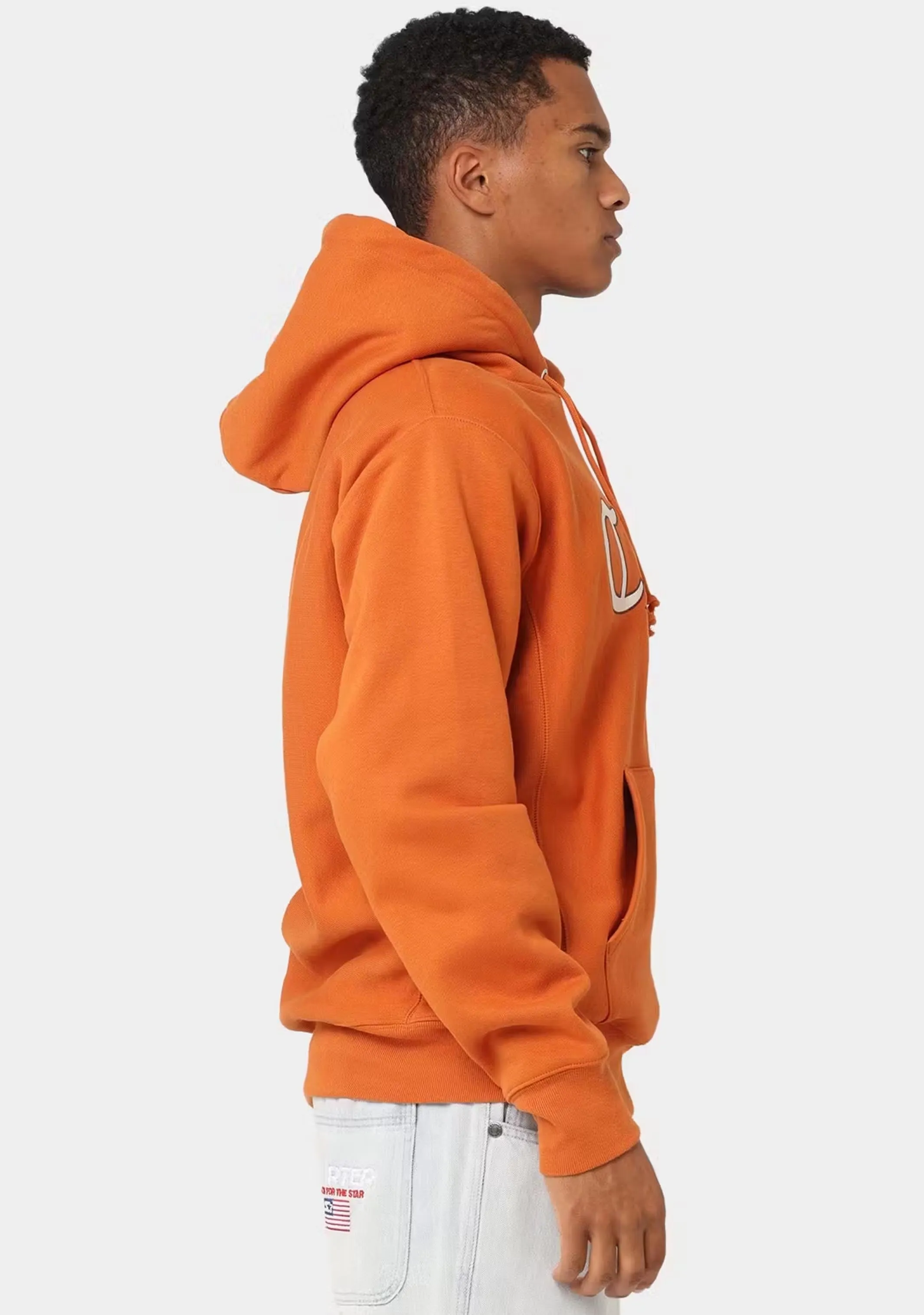 Champion Herren Reverse Weave College-Schreibschrift Kapuzenpullover <br> AUVLN LAJ