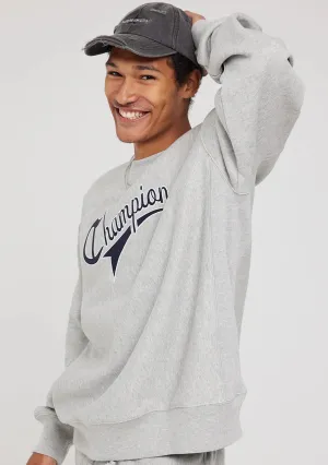 Champion Herren Reverse Weave Cursive Logo Crew <br> AUVGN A3R