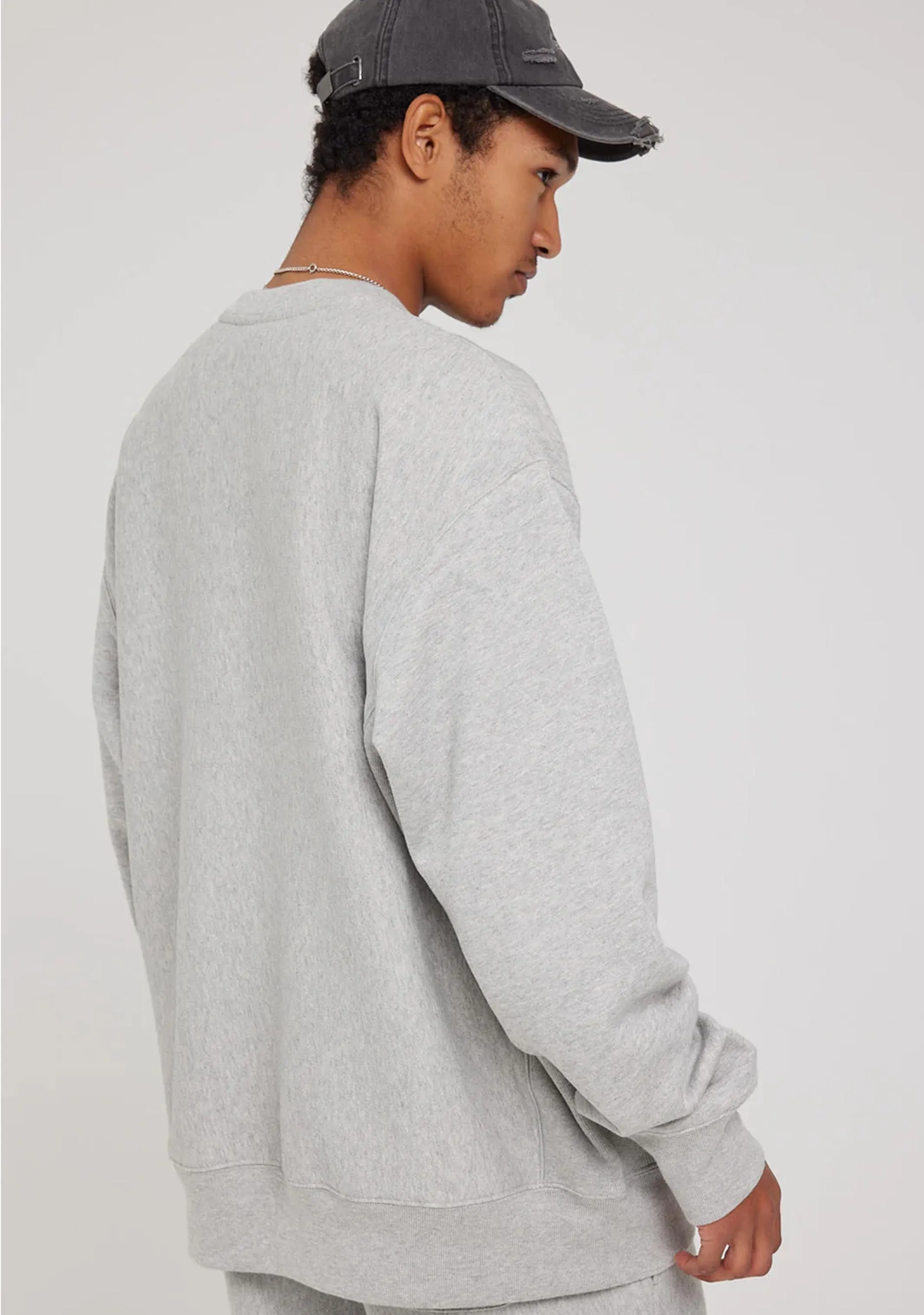 Champion Herren Reverse Weave Cursive Logo Crew <br> AUVGN A3R