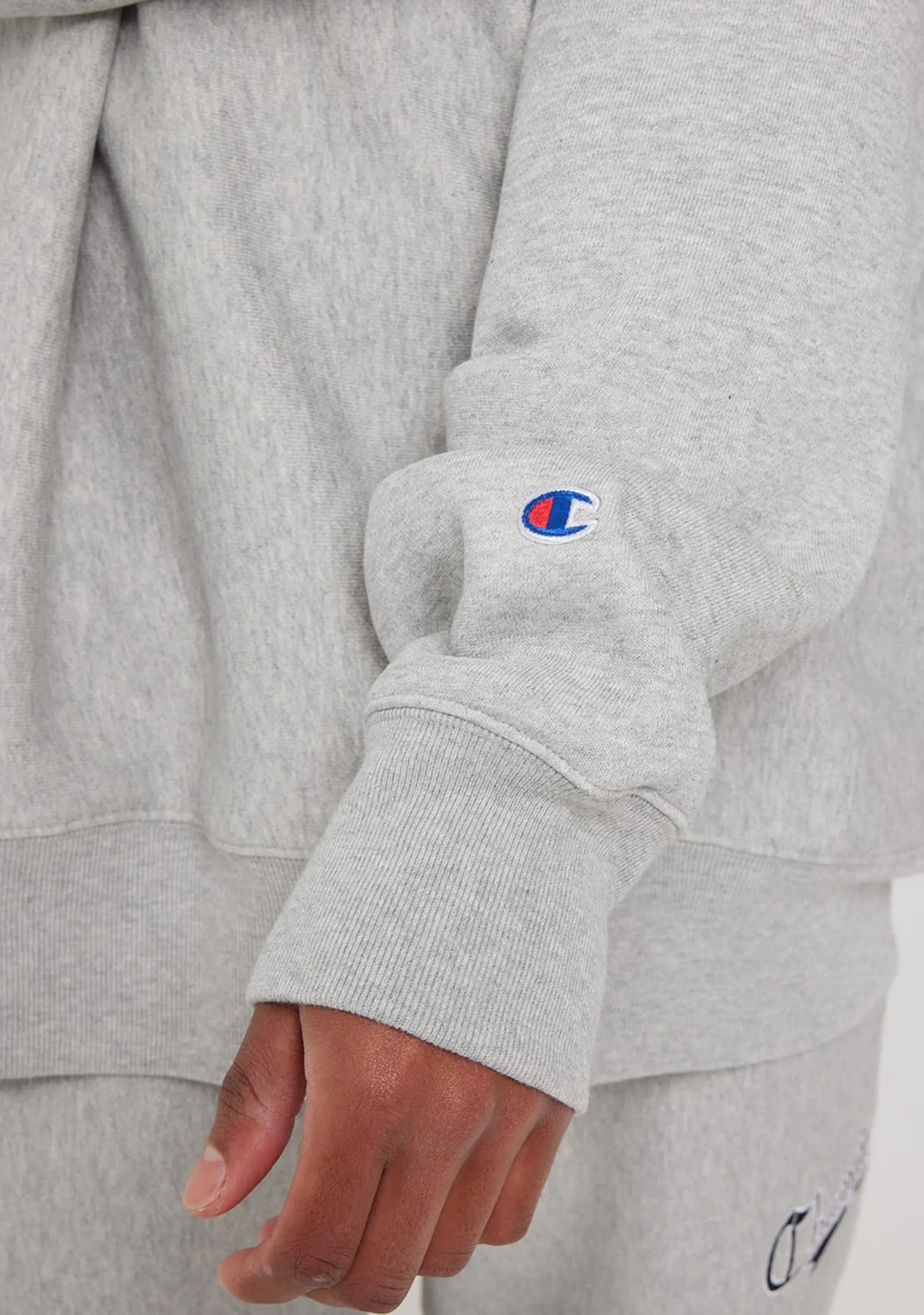 Champion Herren Reverse Weave Cursive Logo Crew <br> AUVGN A3R