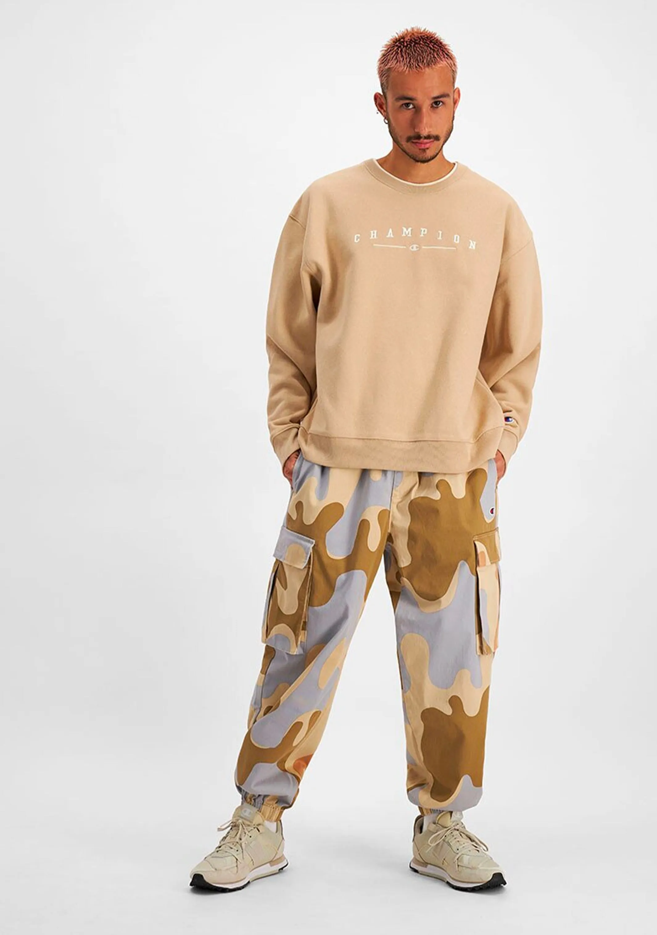 Champion Herren Reverse Weave Doppelkragen Crew