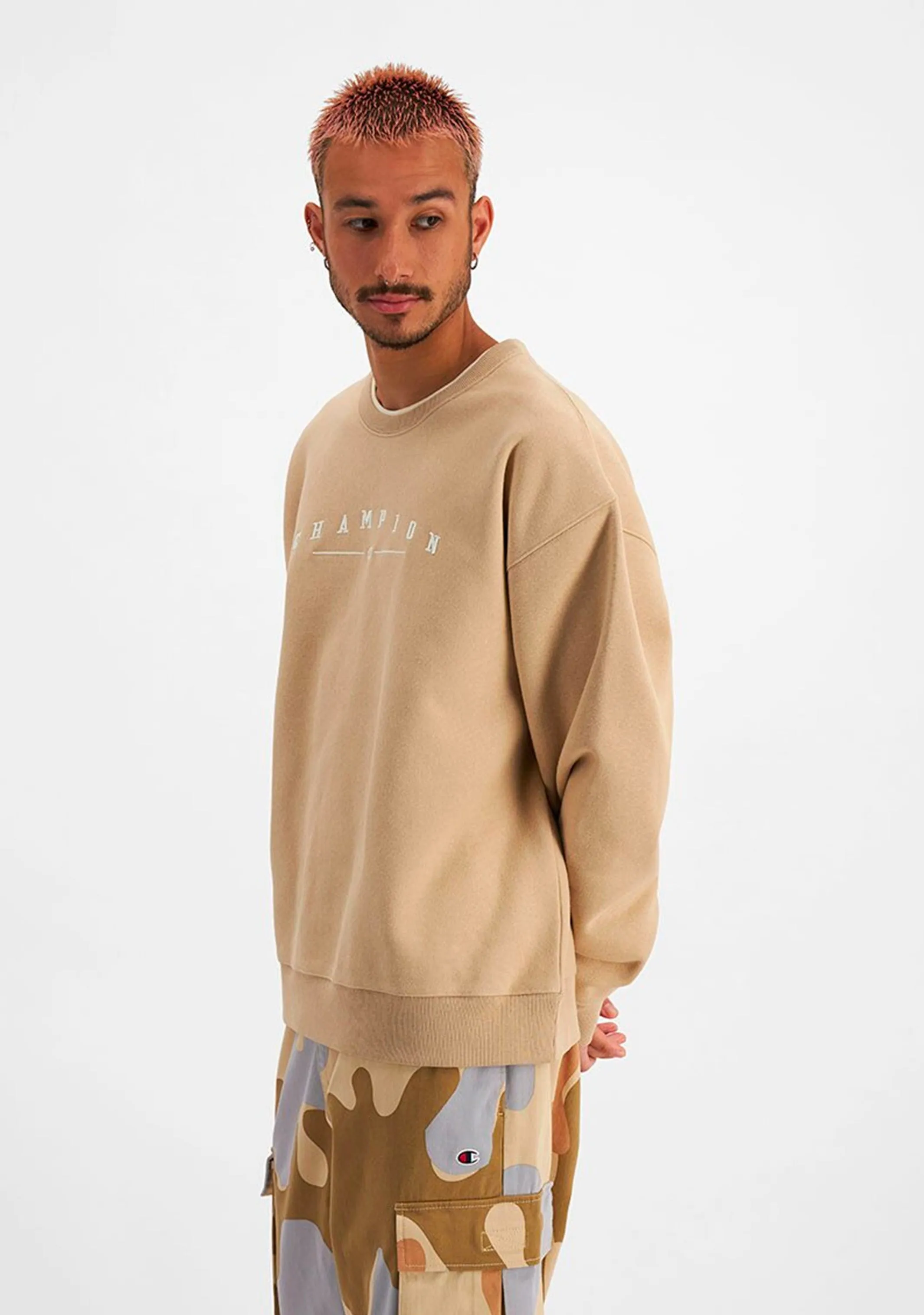 Champion Herren Reverse Weave Doppelkragen Crew