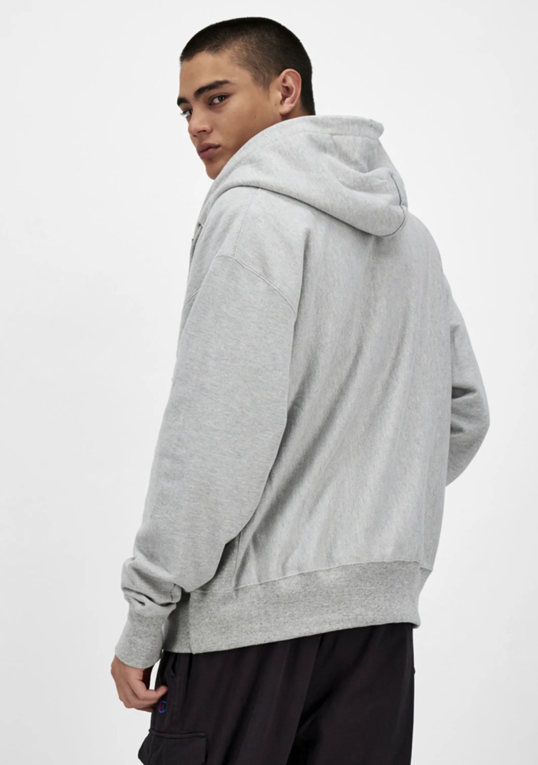 Champion Herren Reverse Weave Fleece Reißverschluss-Hoodie