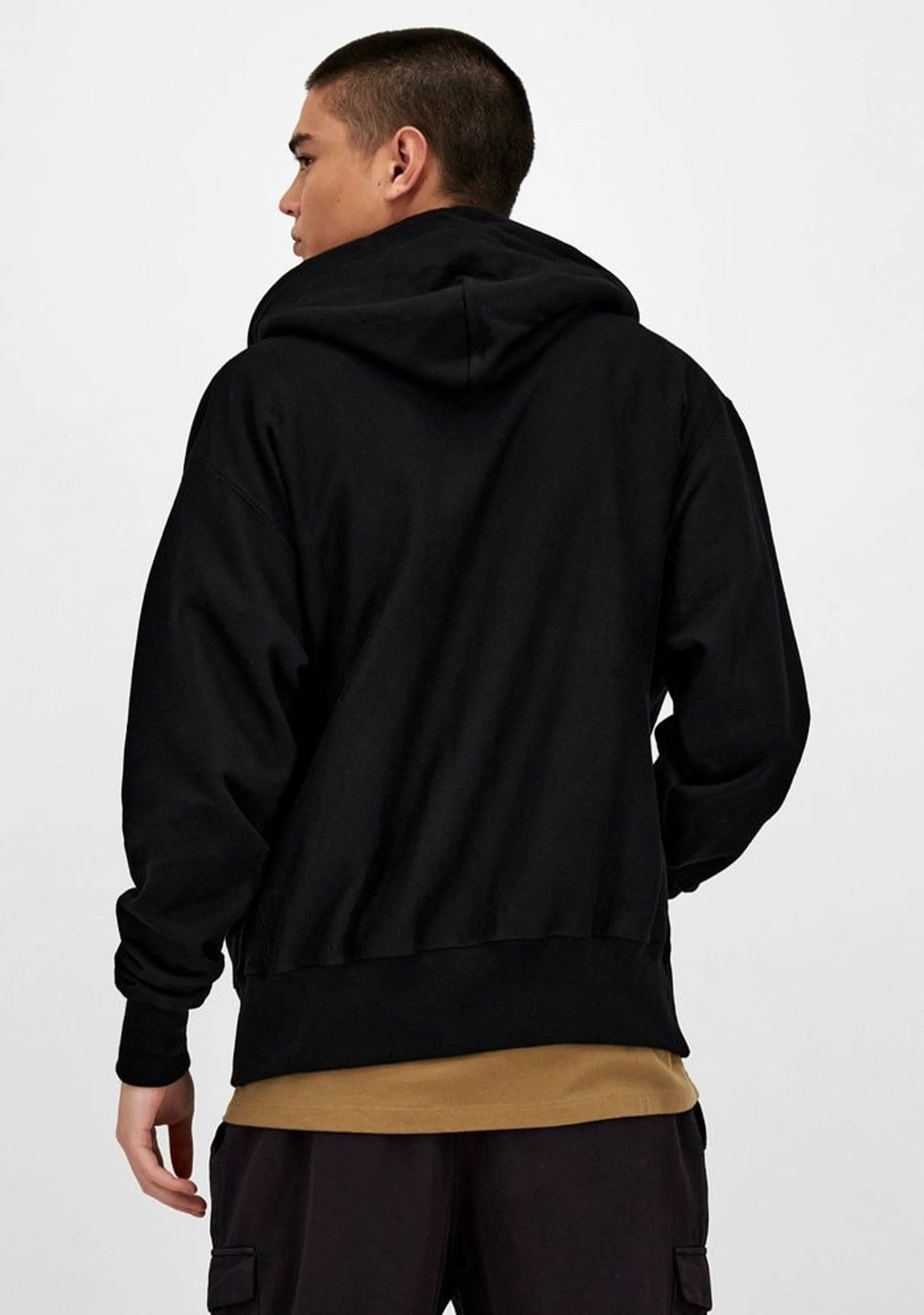 Champion Herren Reverse Weave Fleece Reißverschluss-Hoodie