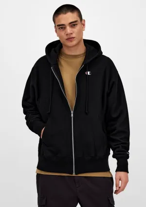 Champion Herren Reverse Weave Fleece Reißverschluss-Hoodie
